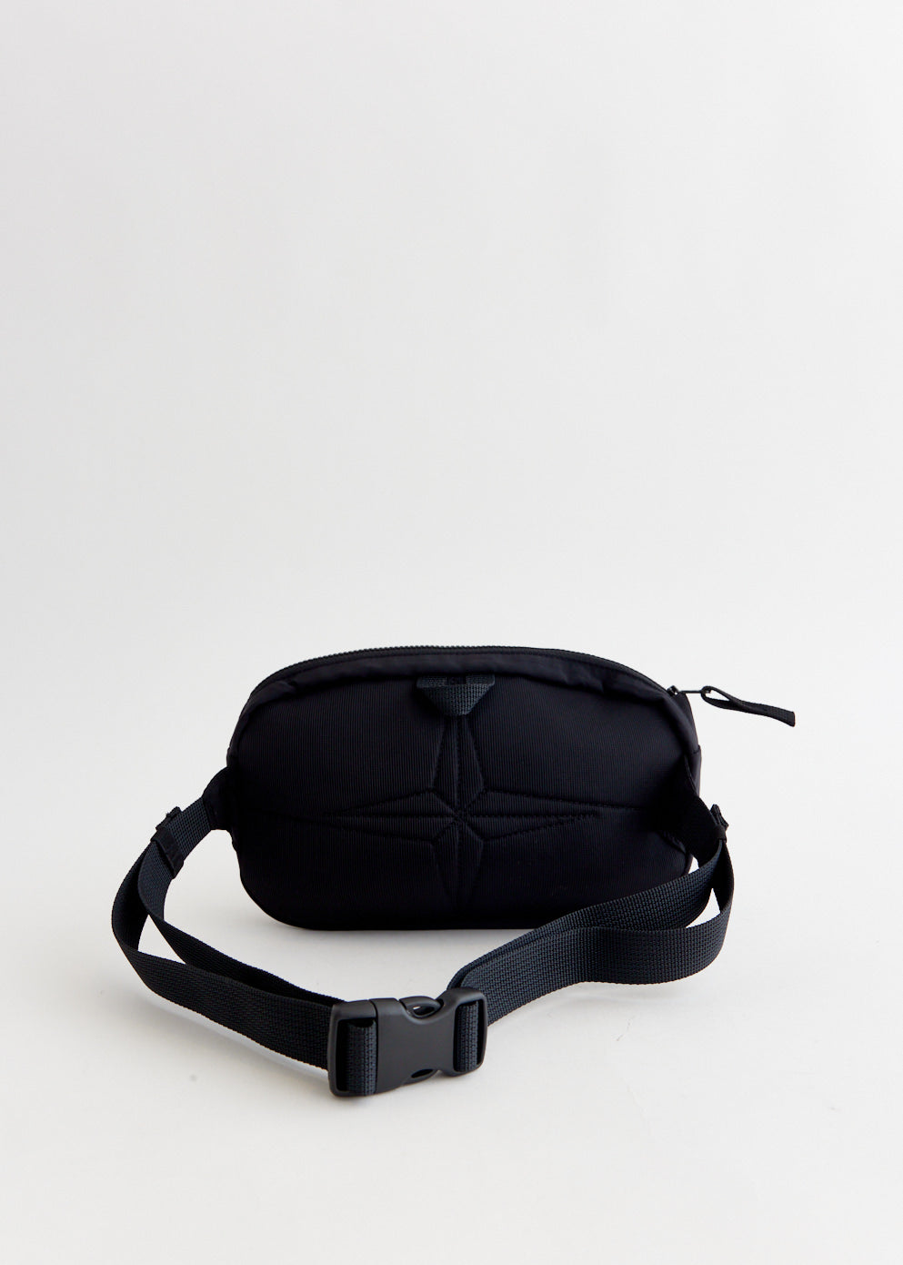 Iridescent Nylon Metal Waist Bag