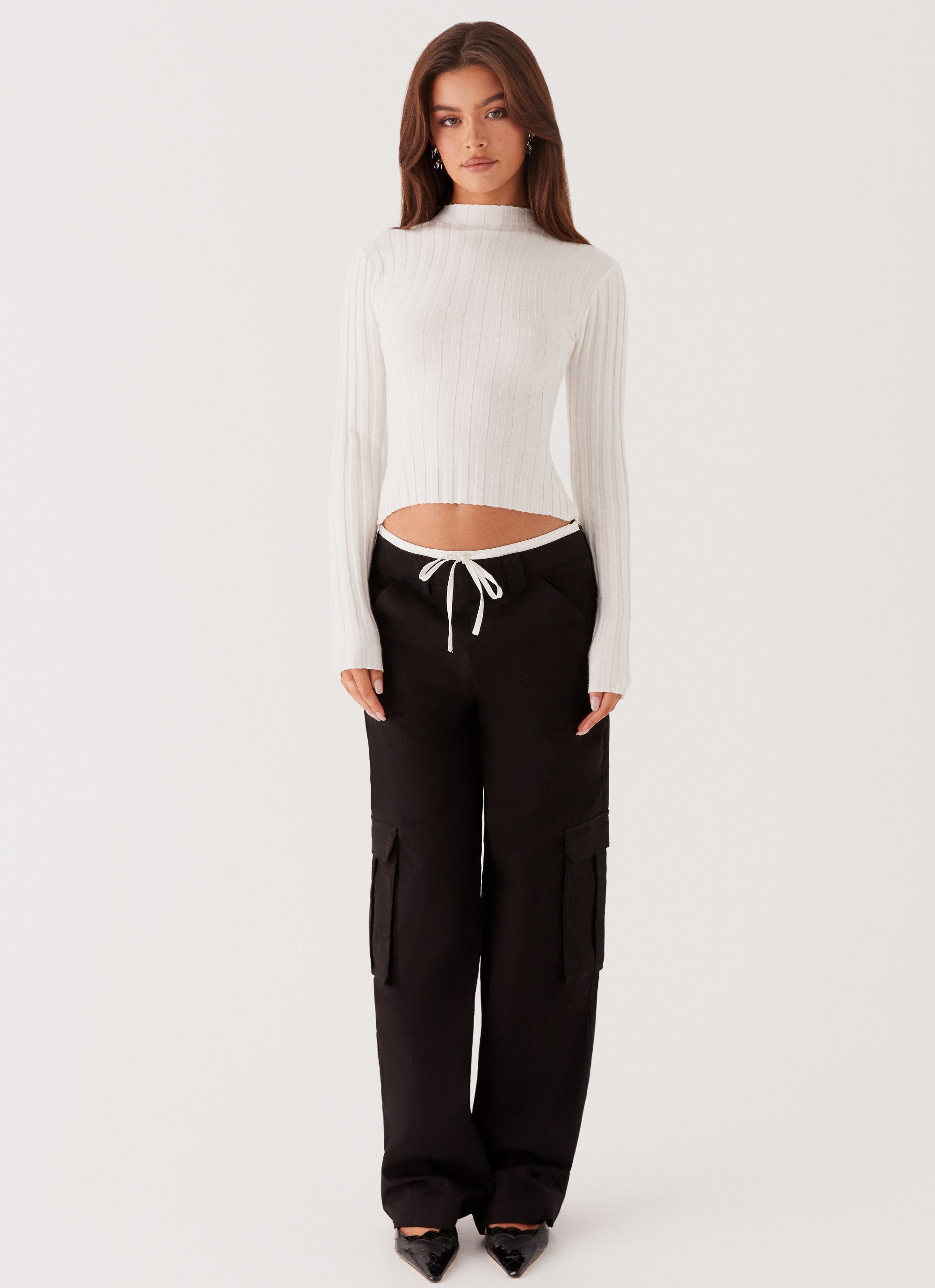 Romera Long Sleeve Top - White