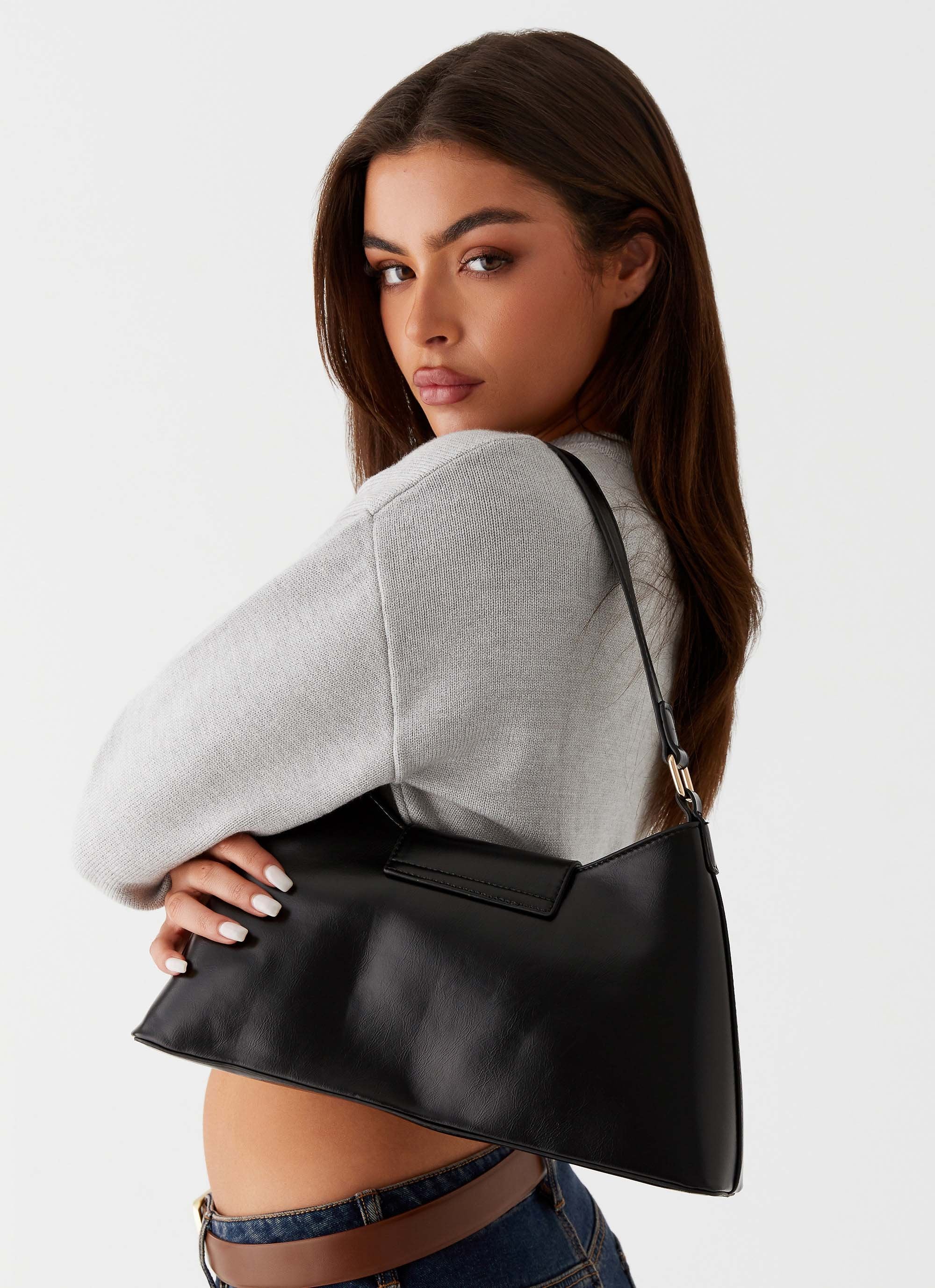 Hannah Shoulder Bag - Black