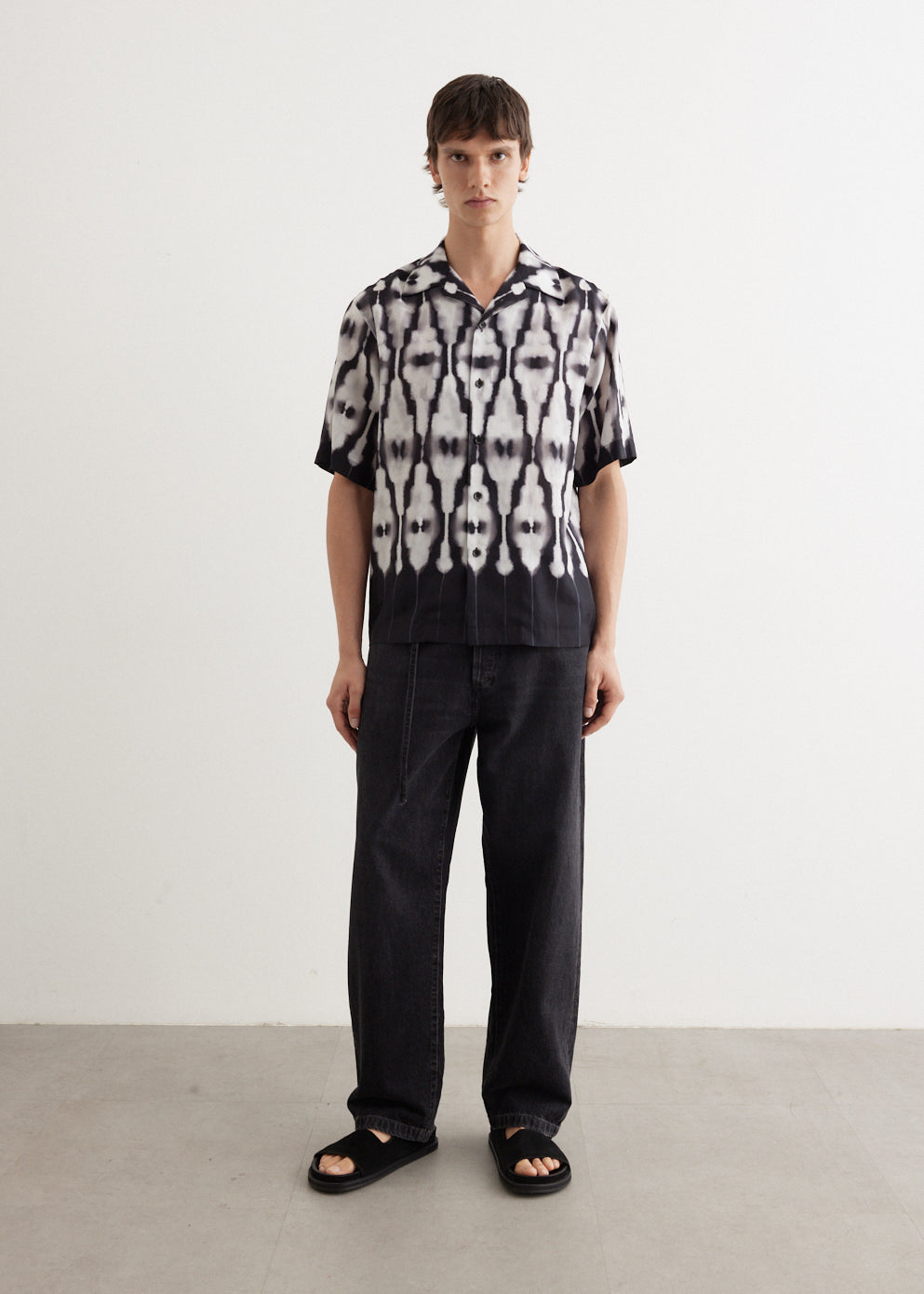 Ritual Silk Camp Collar Shirt