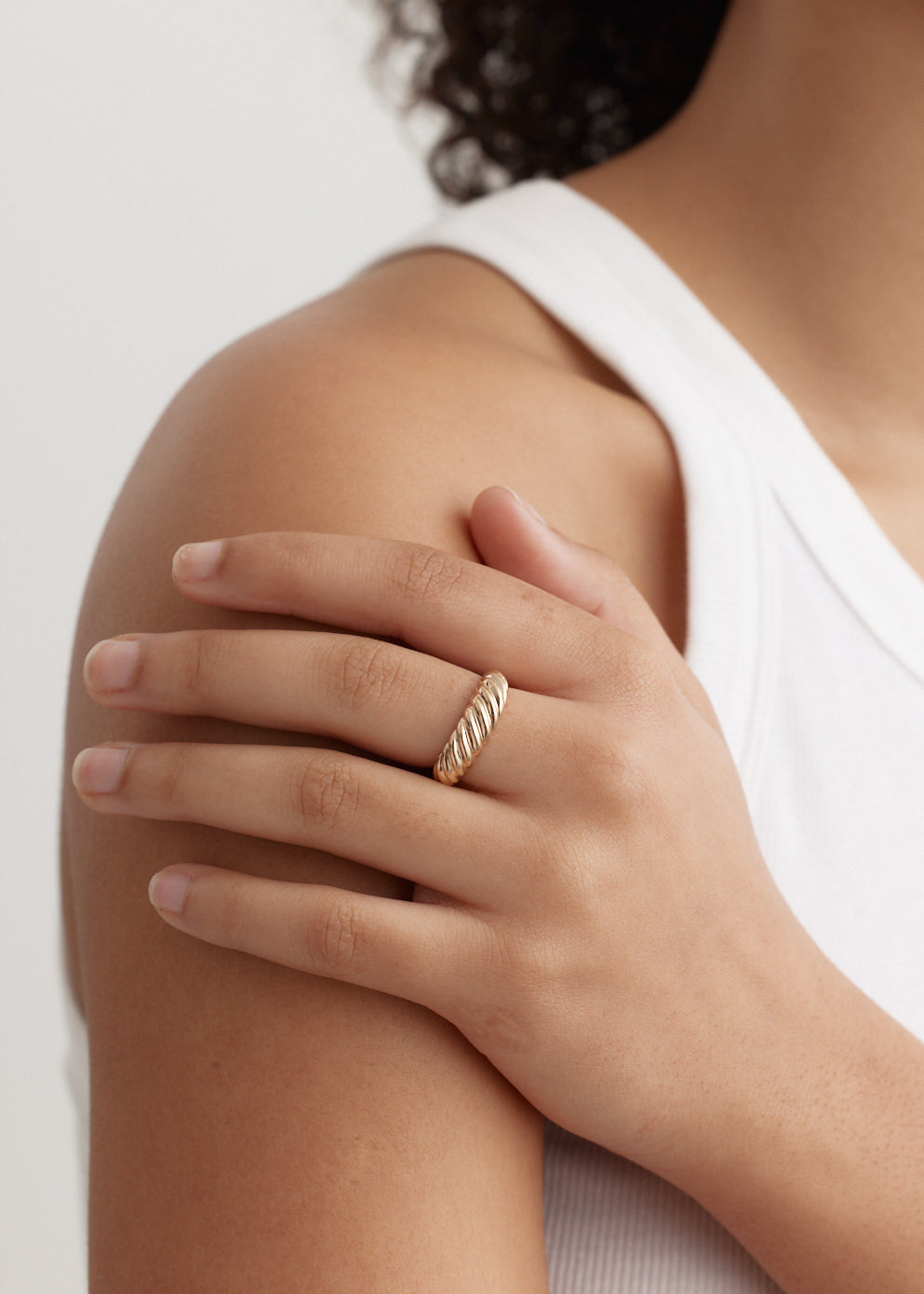 Twist Slim Ring