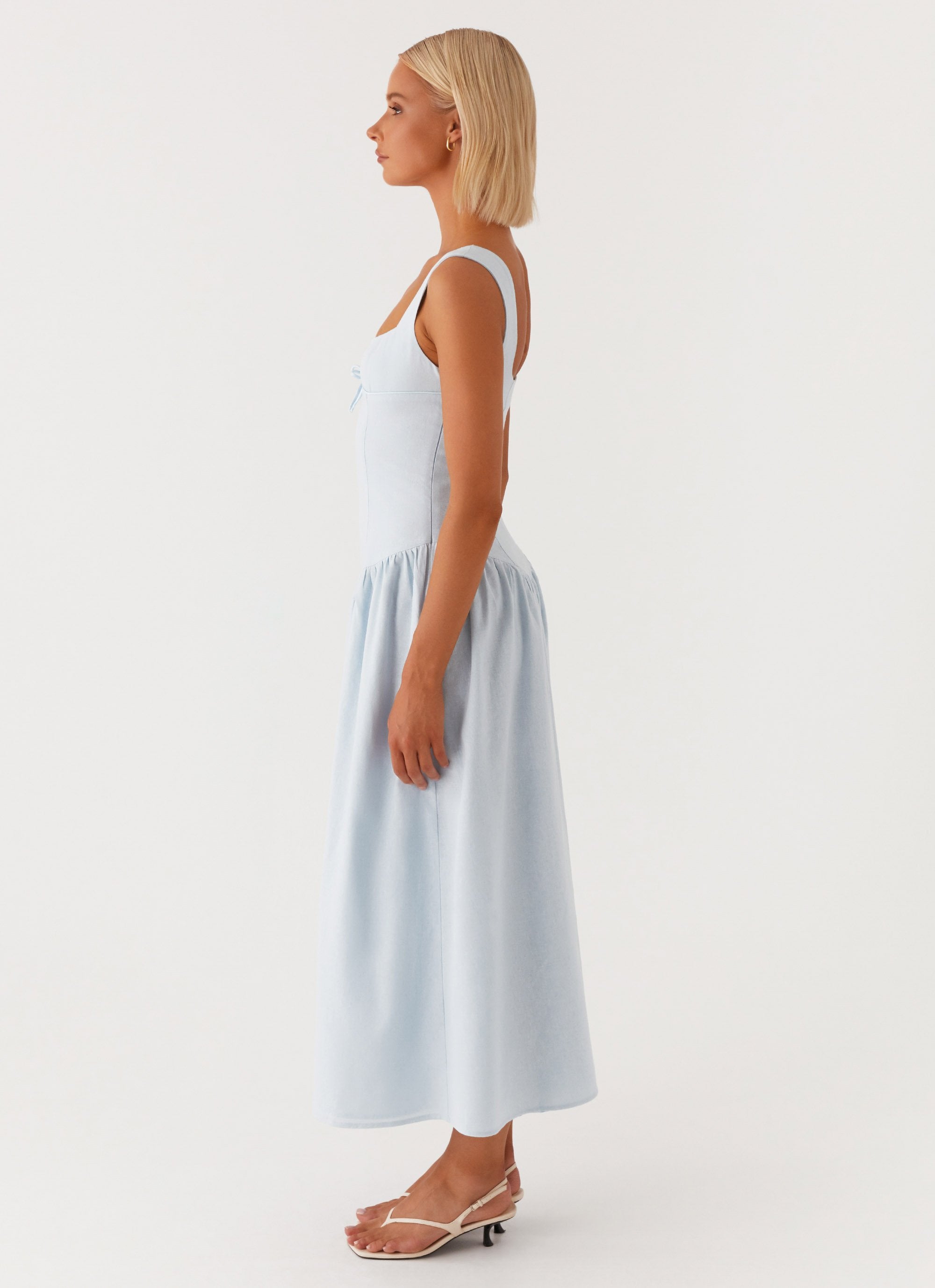 Suzie Midi Dress - Blue