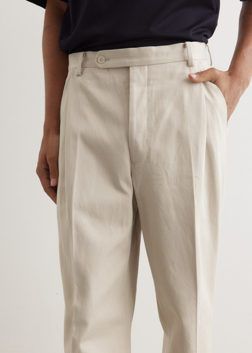 Cotton Manhattan Trousers