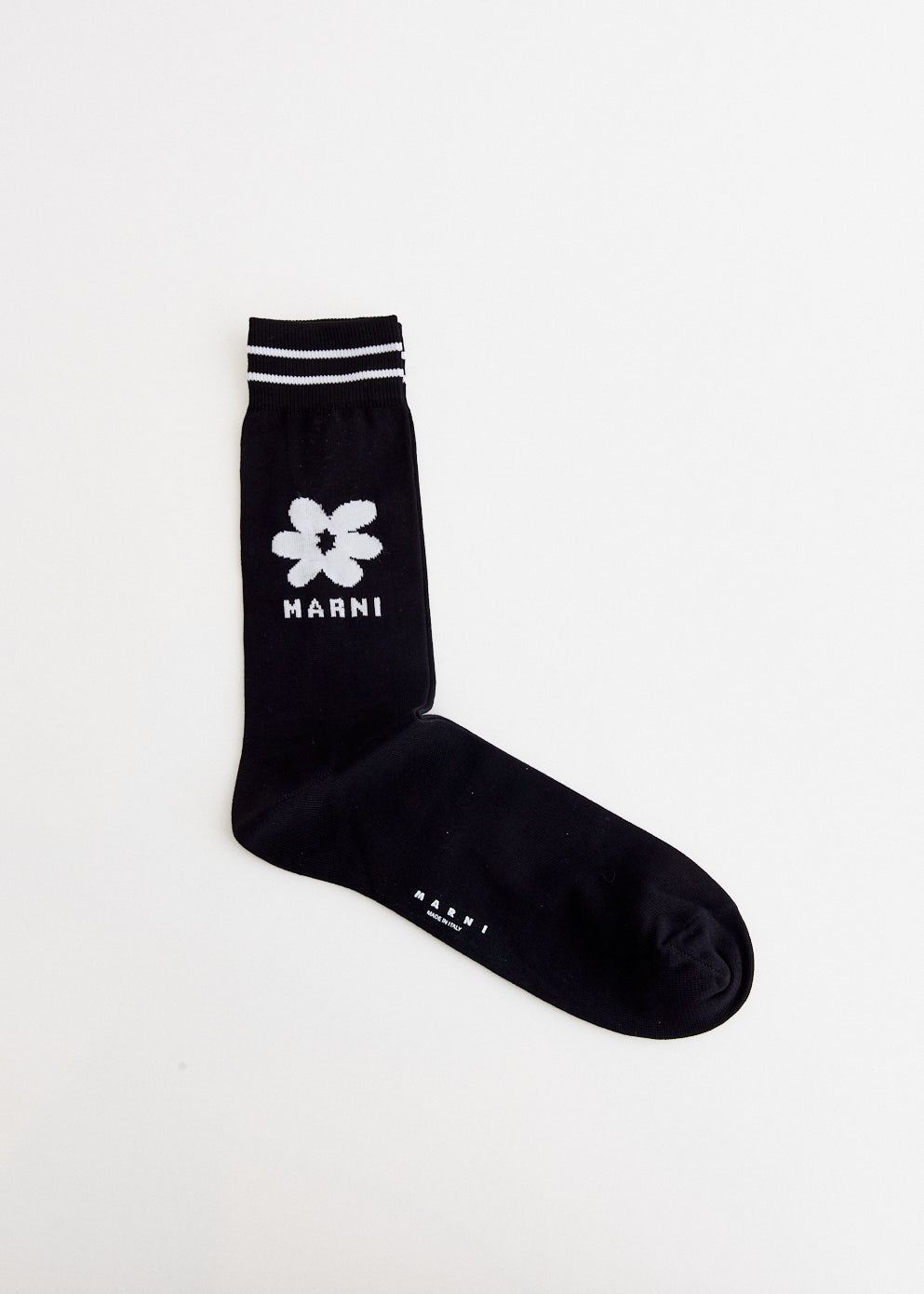 Flower Intarsia Socks