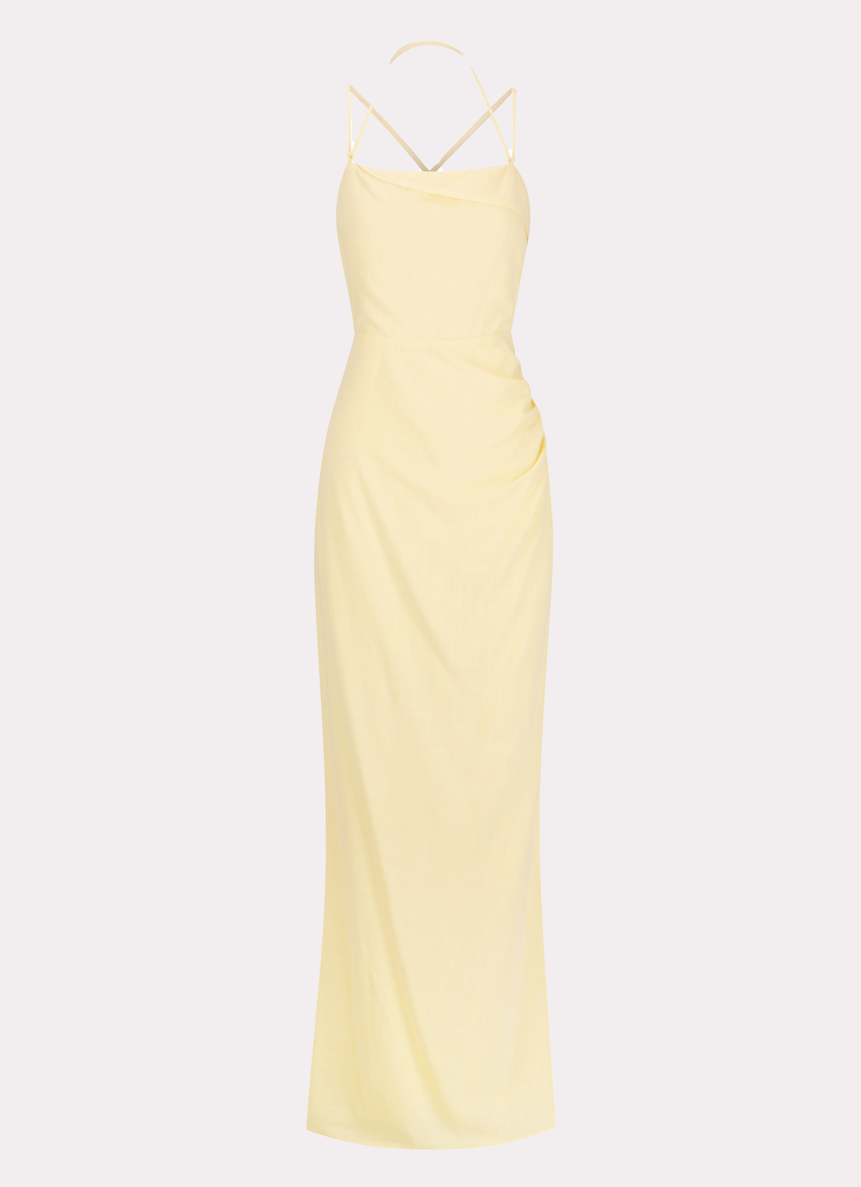 Indi Maxi Dress - Yellow