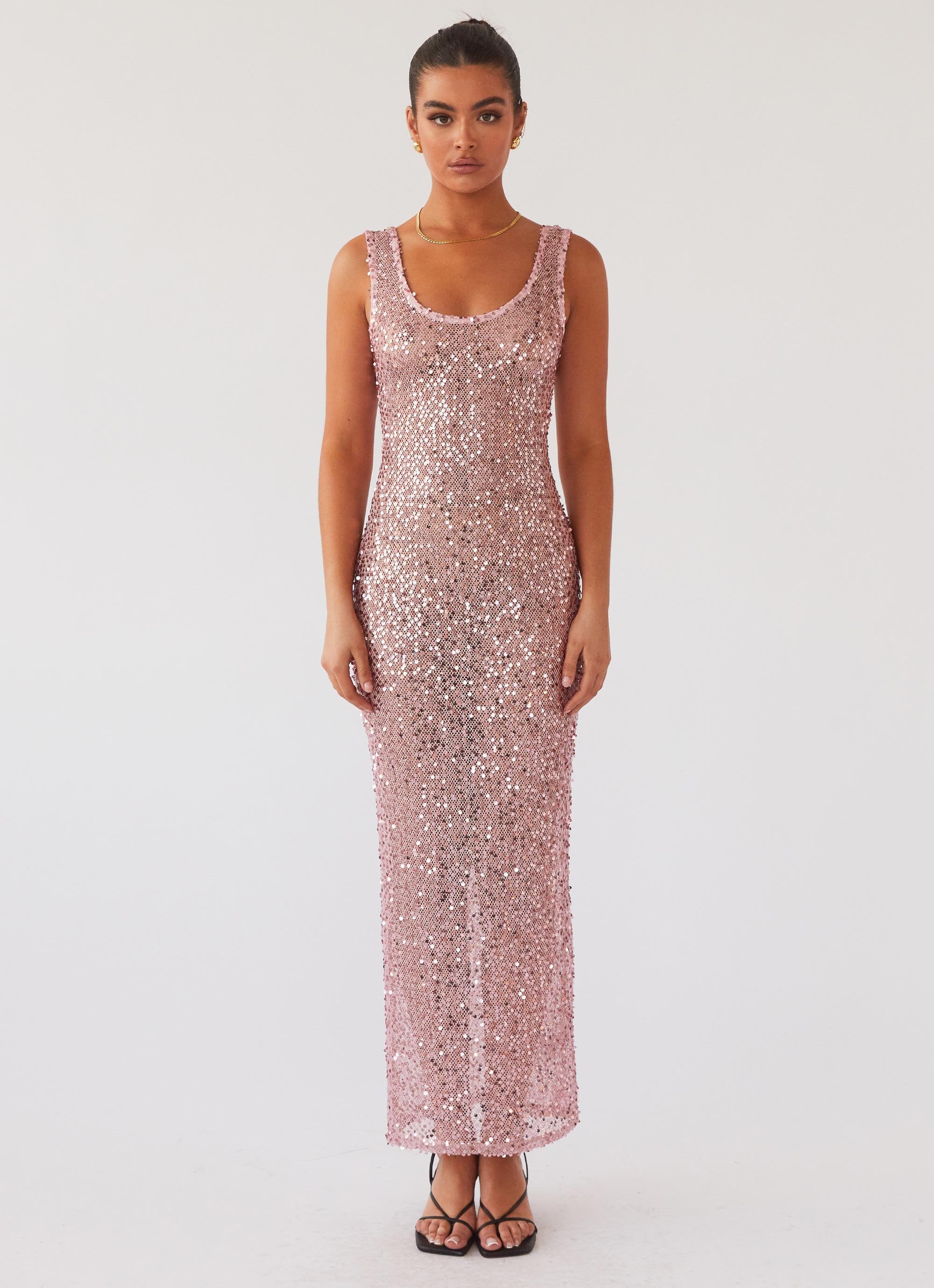 Sweet Essence Maxi Dress - Pink Sapphire