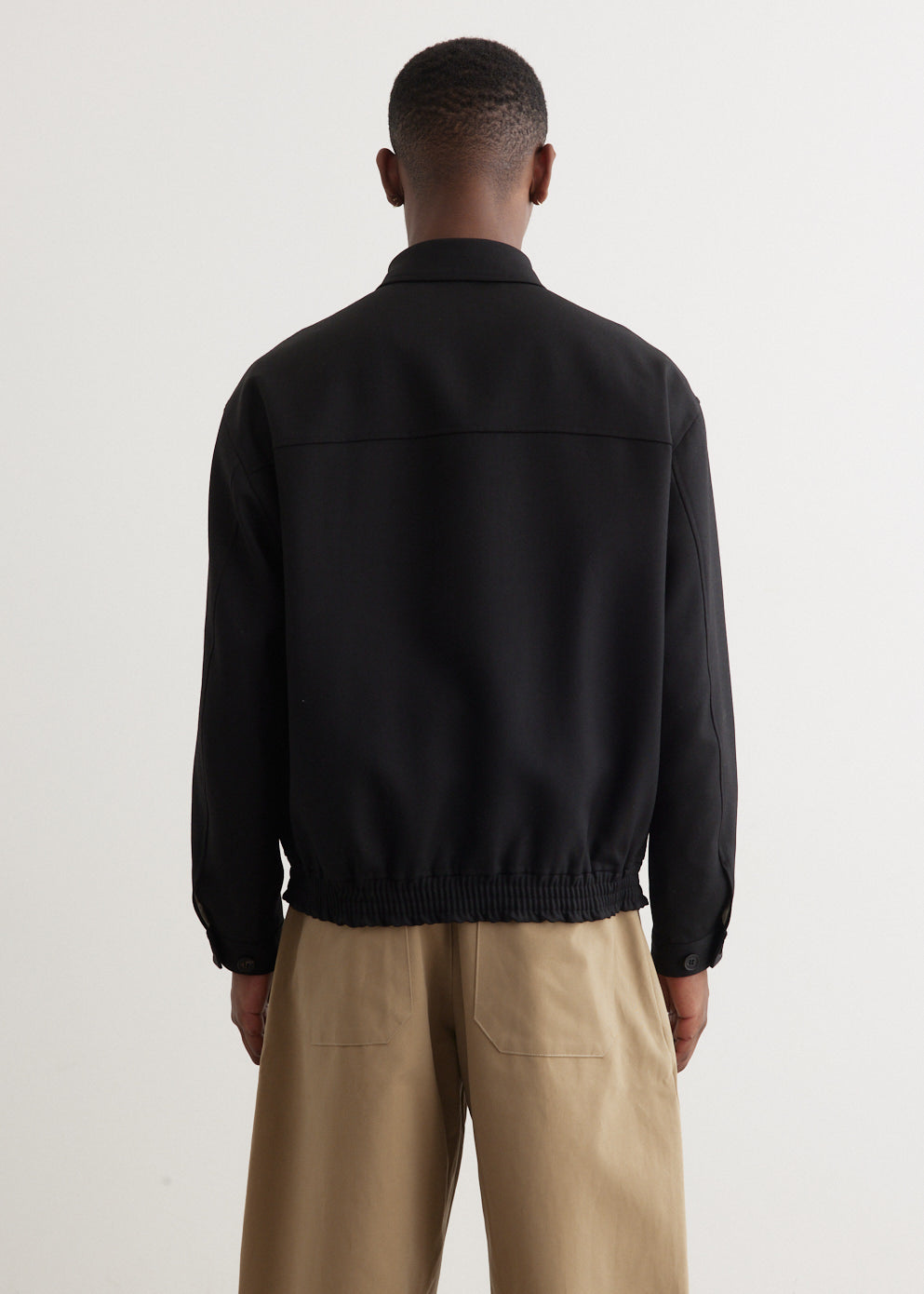 Wool Serge Blouson