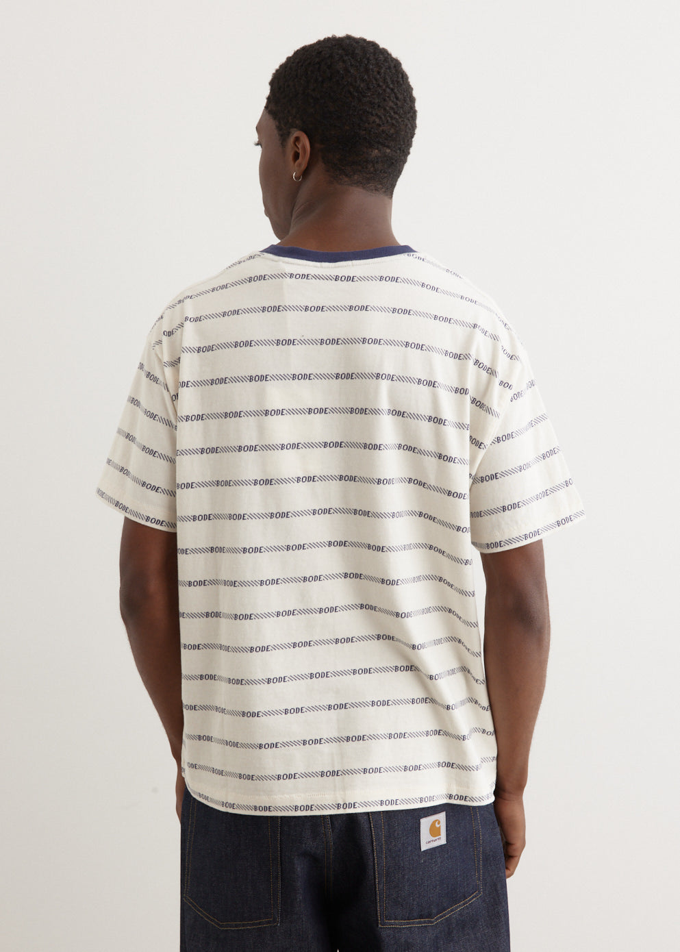 Rec Jacquard Boxy T-Shirt