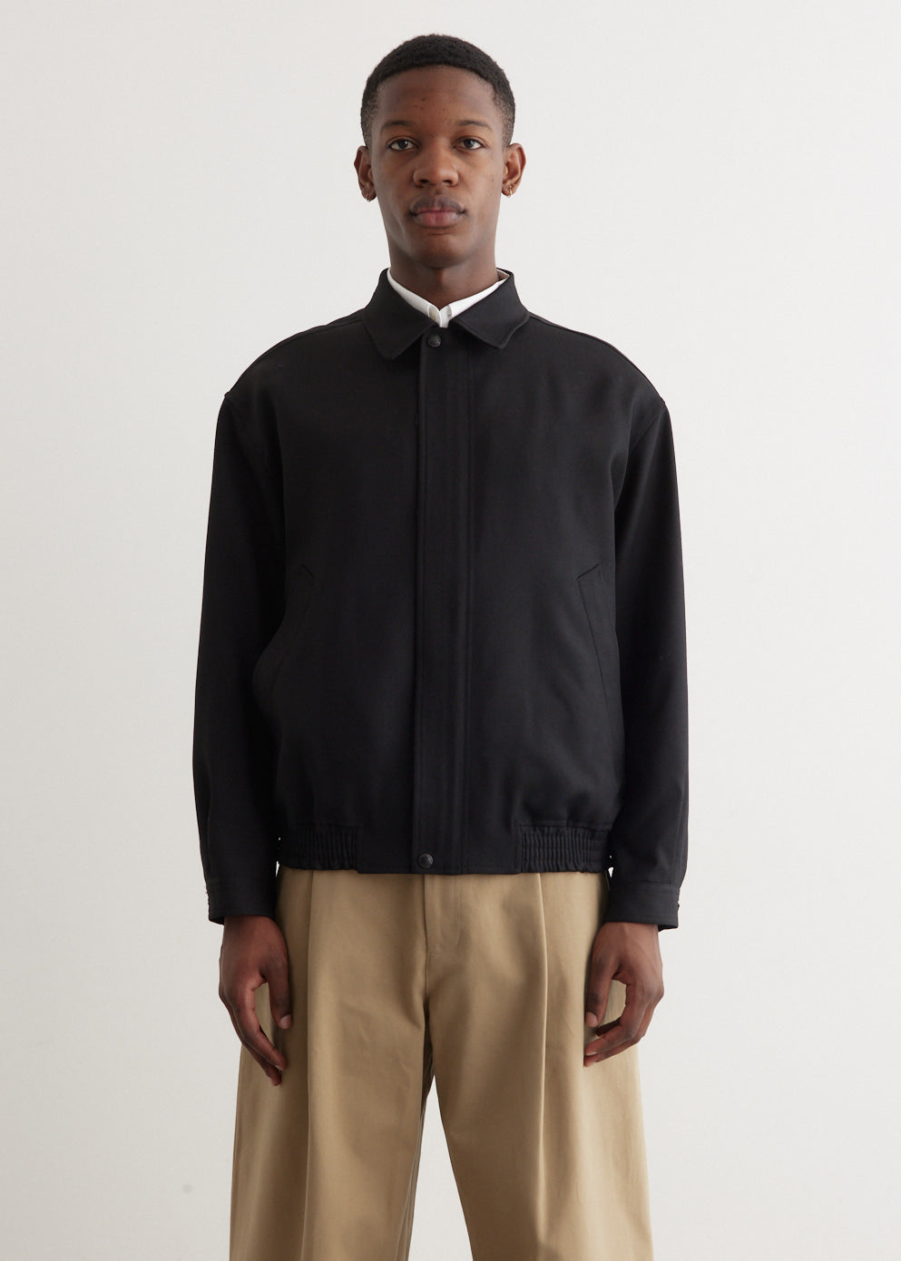 Wool Serge Blouson