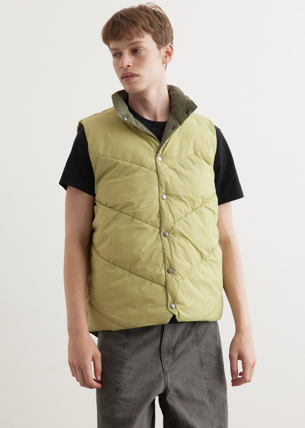 Quilted Reversible Vest