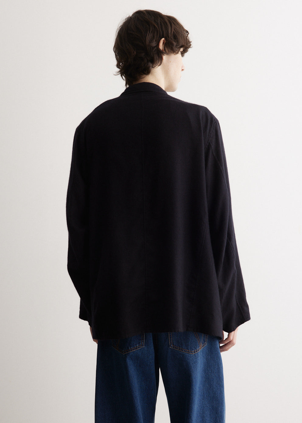 Garmet Dyed Cashmere Silk Jacket