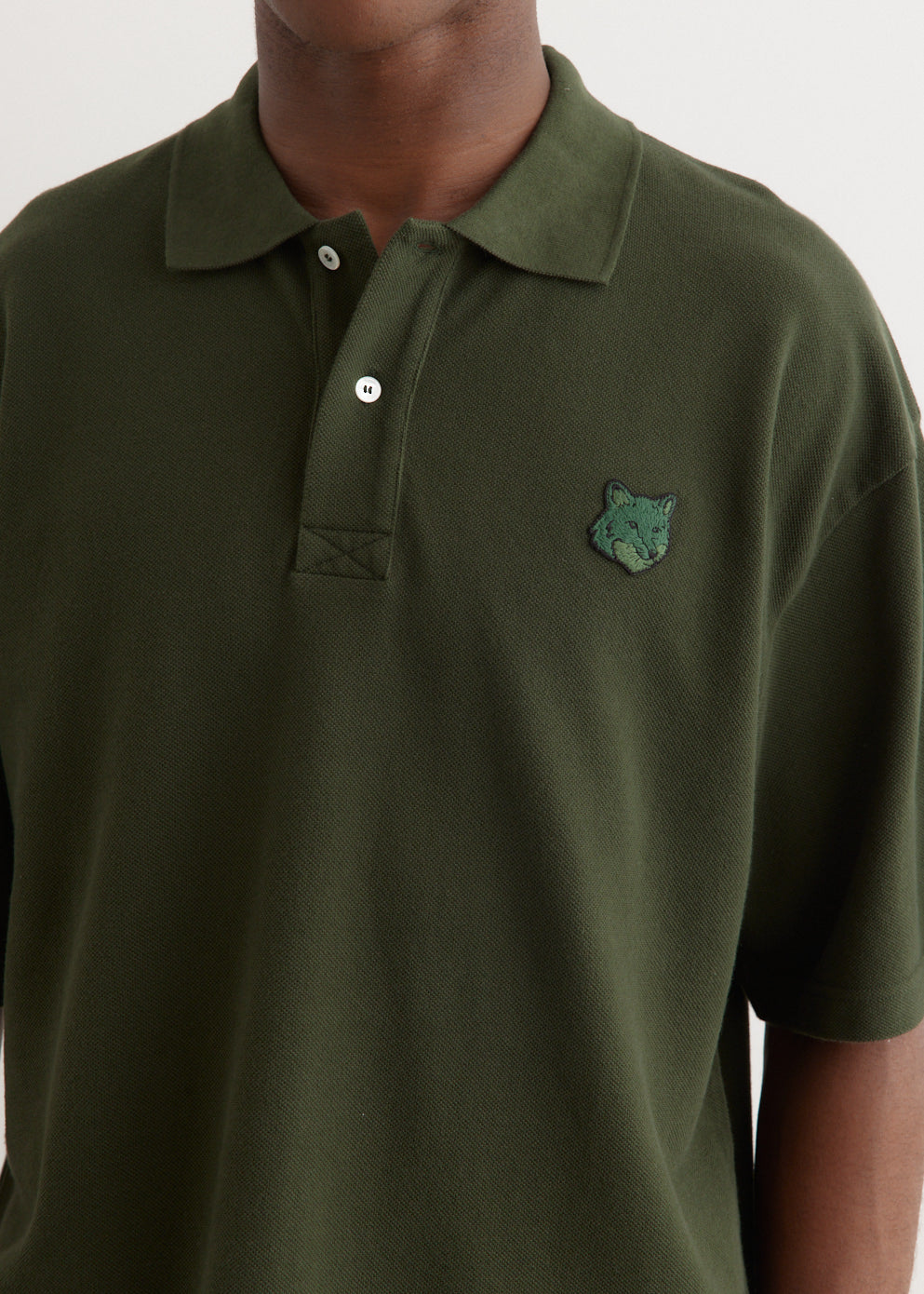 Bold Fox Head Oversize Polo