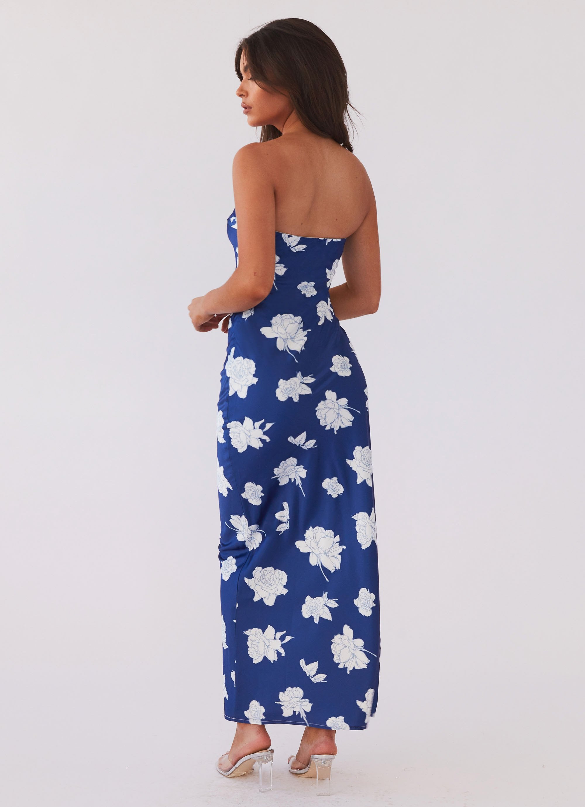 What I Want Maxi Dress - Navy Flora