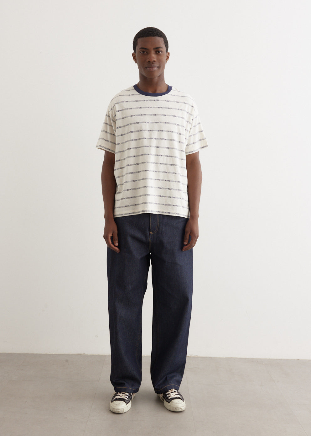 Rec Jacquard Boxy T-Shirt