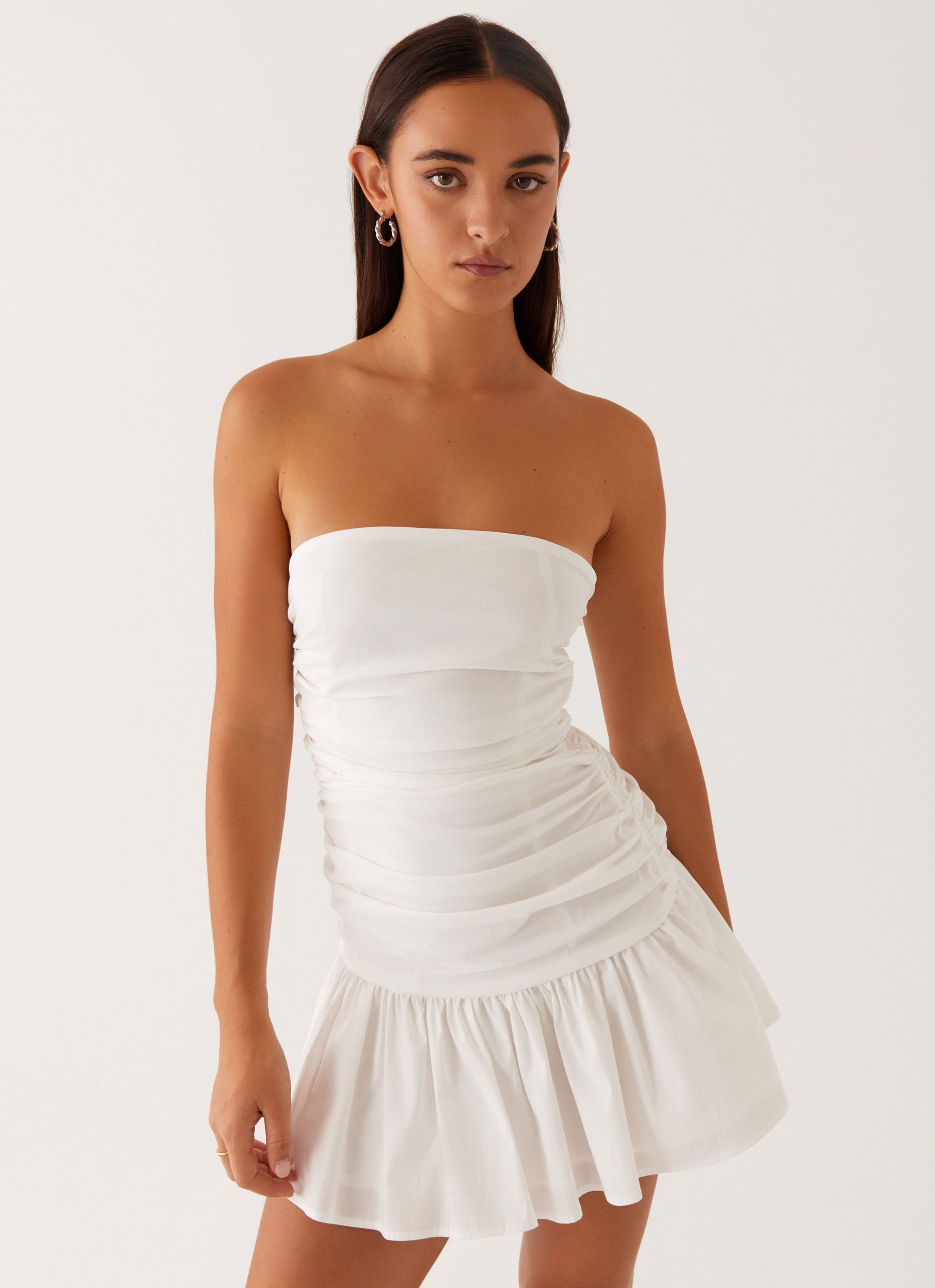 Carmel Mini Dress - White