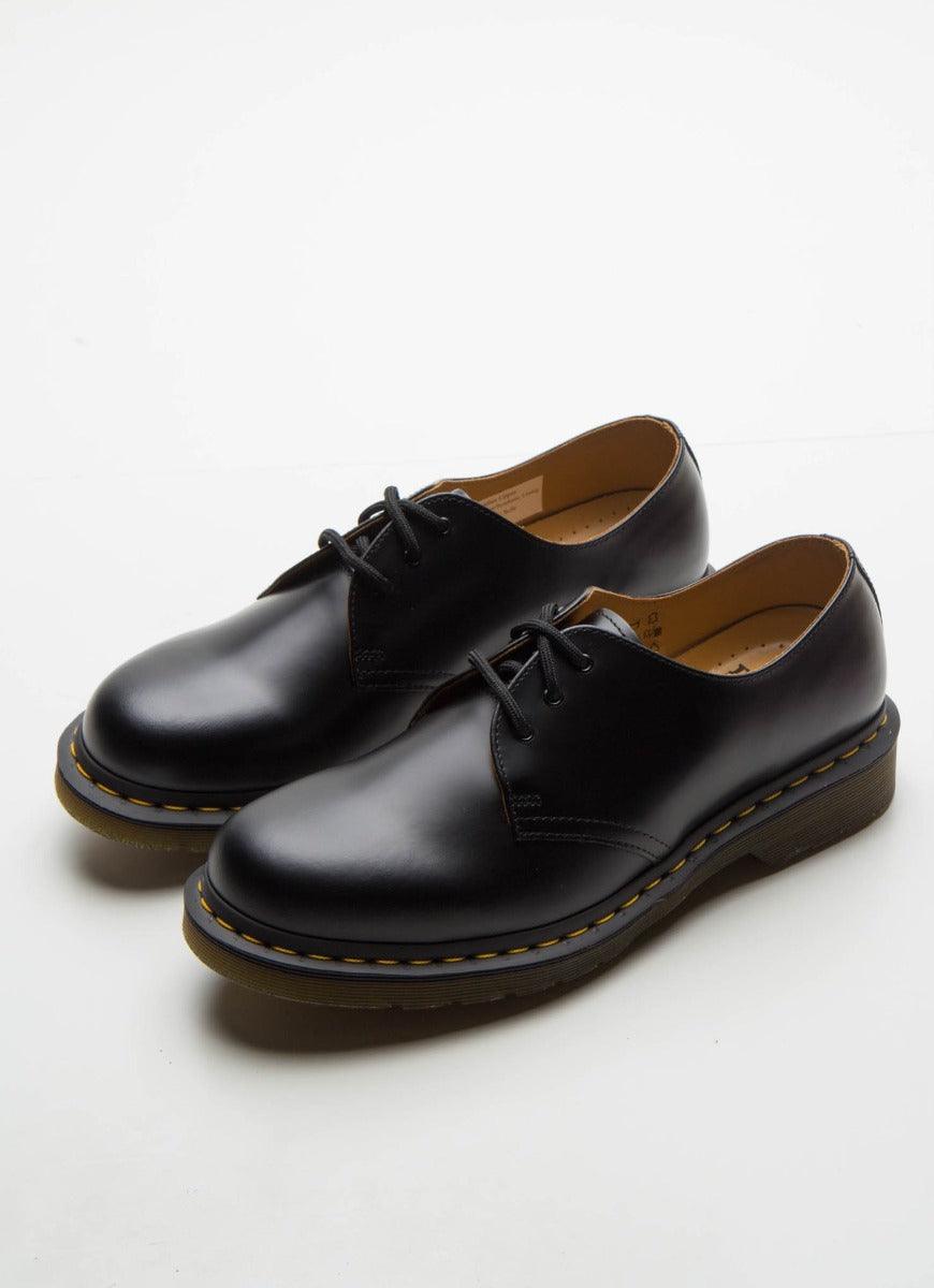 1461 3 Eye Shoes - Black Smooth