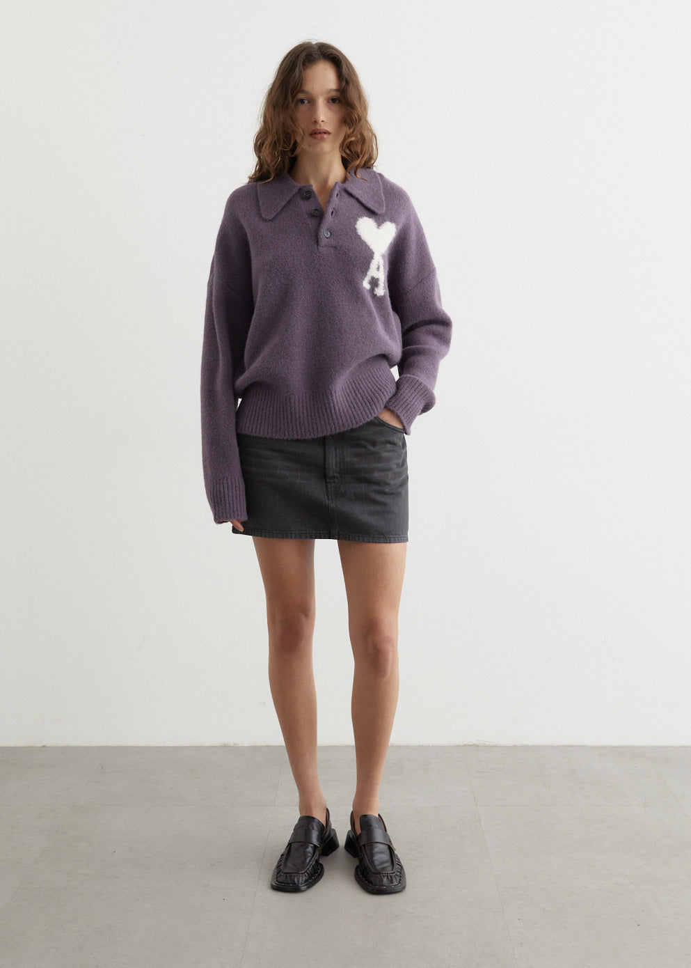 Boxy Off White ADC Polo