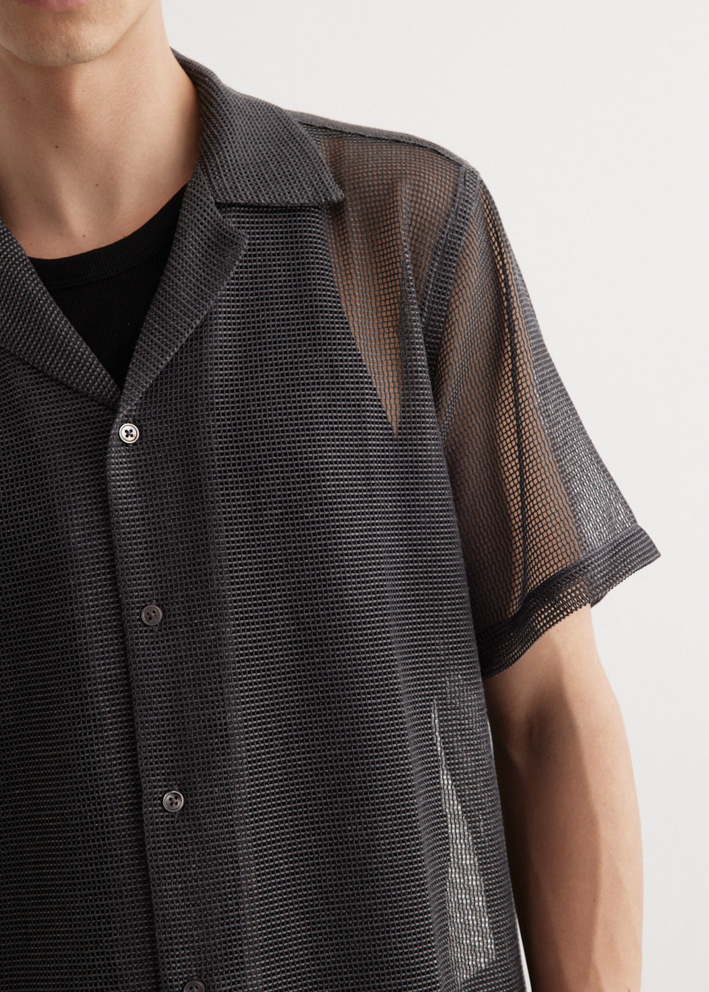 Canty Mesh Short Sleeve Shirt