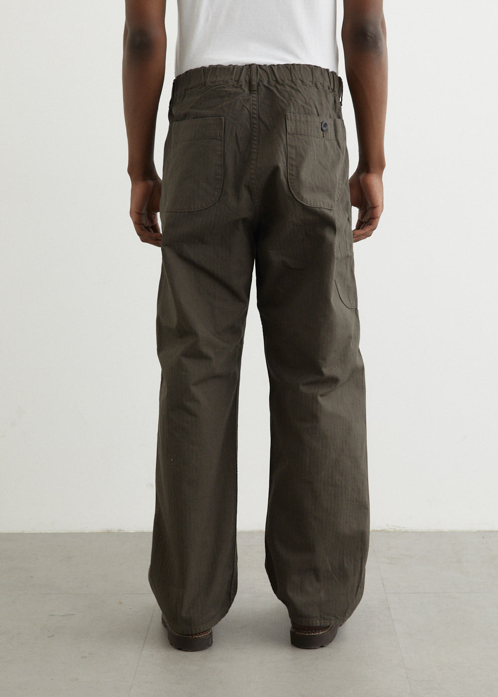 Wide Fit French Work Pants