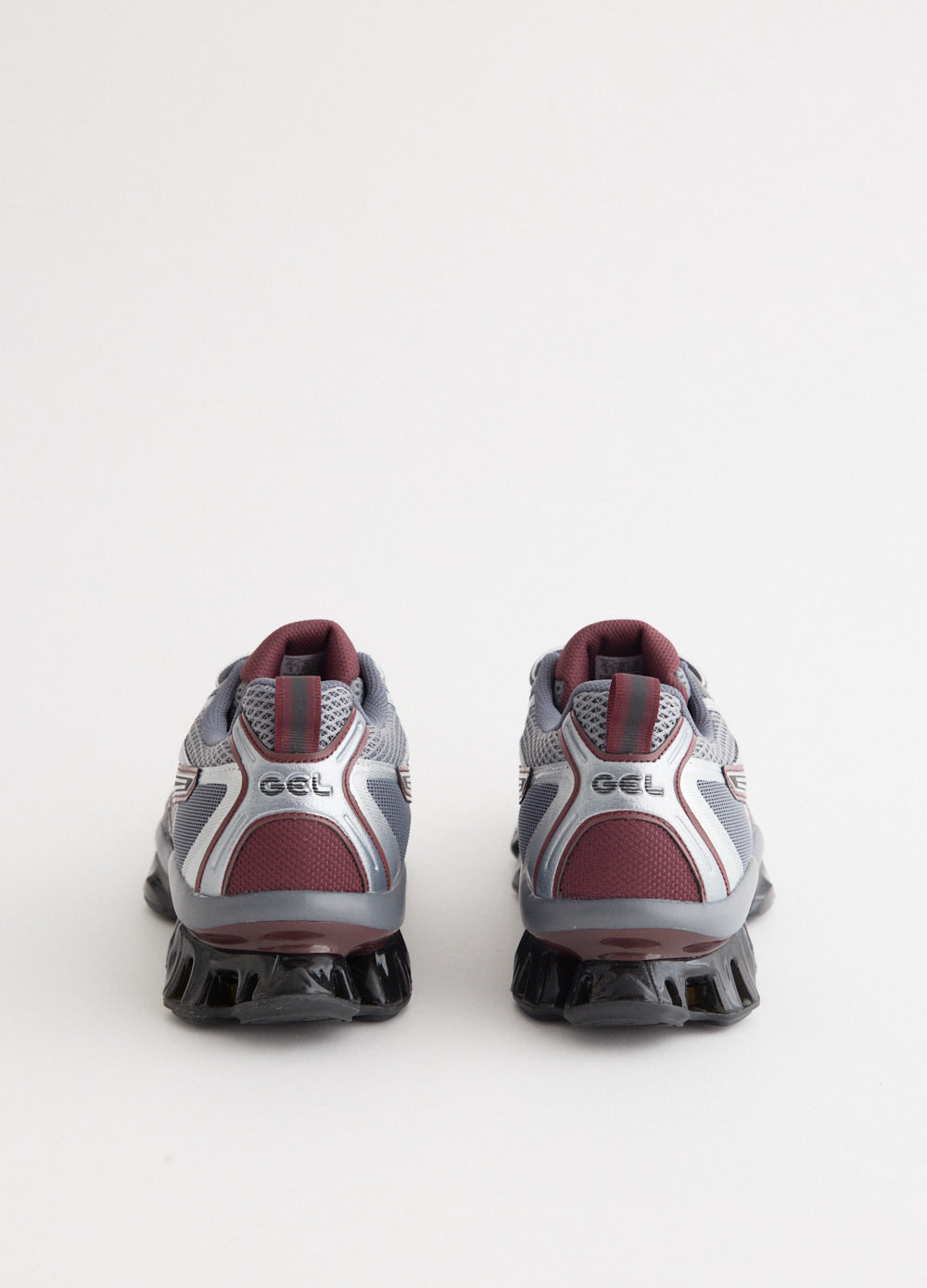 GEL-Quantum Kinetic 'Burgundy Silver' Sneakers