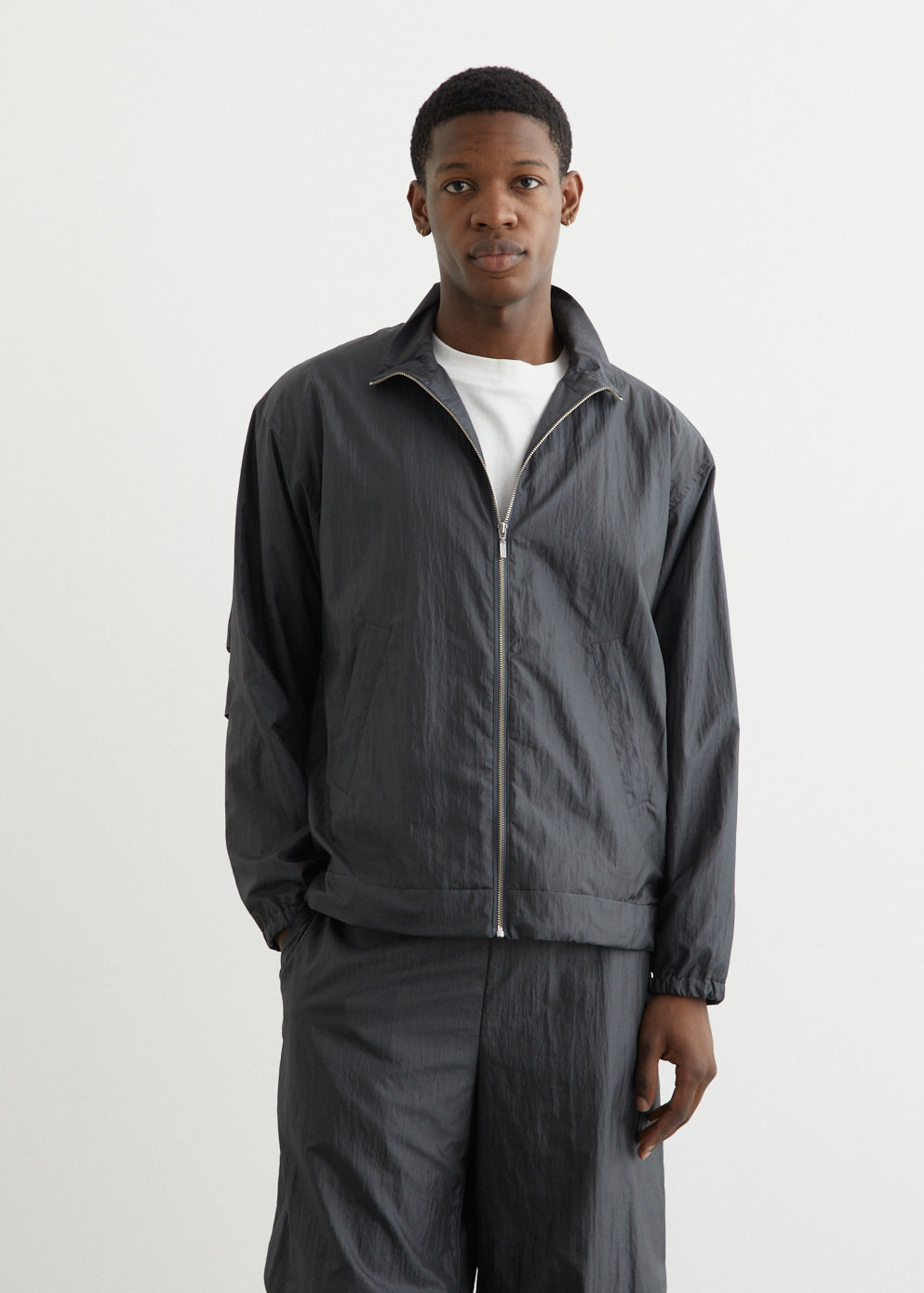 Washed Nylon Blouson