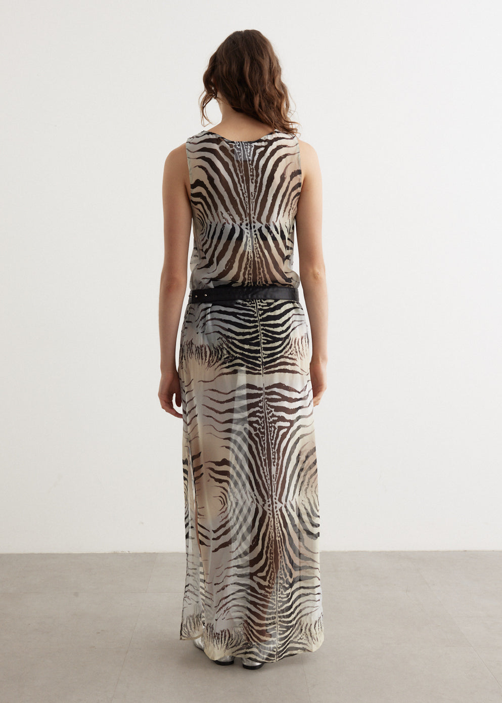 Zebra Slip Dress