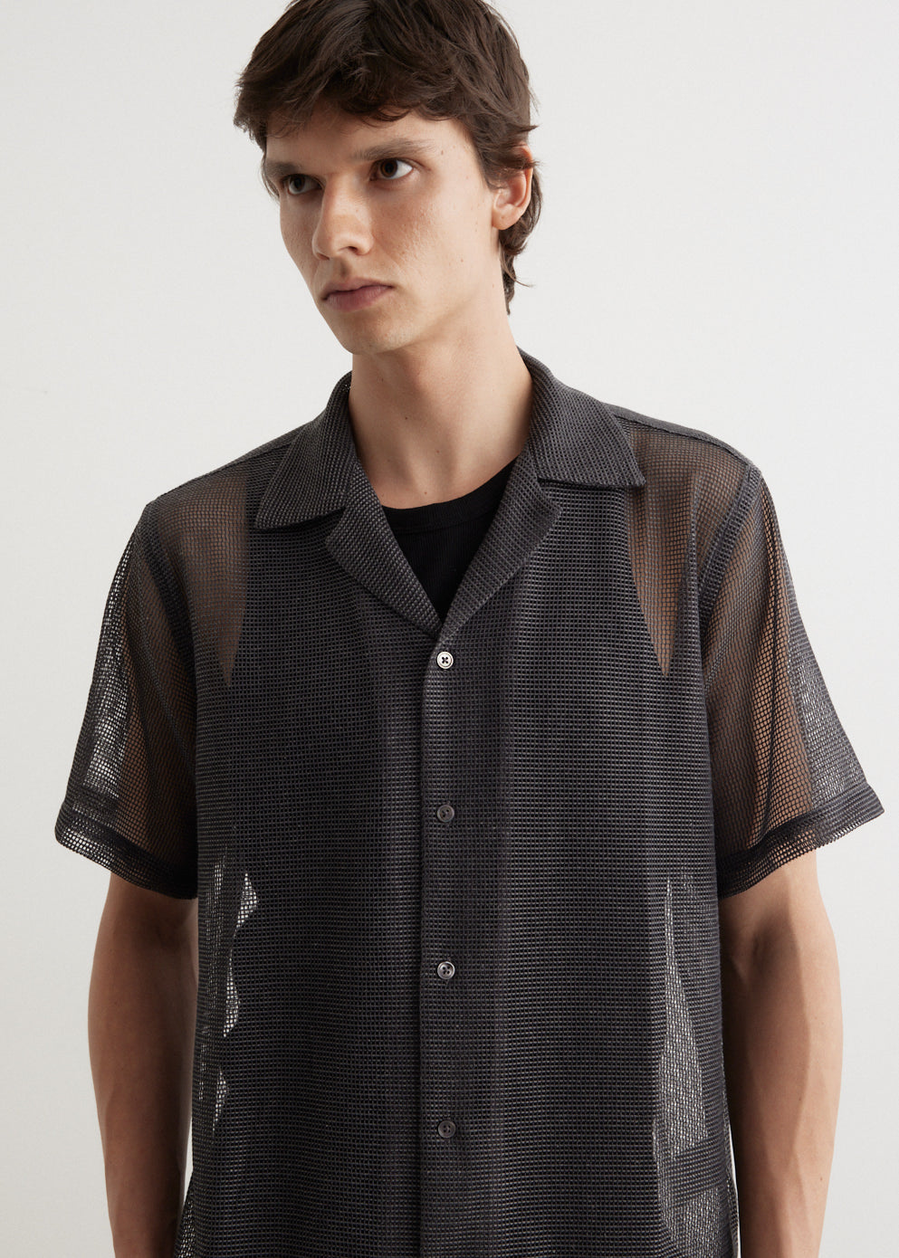 Canty Mesh Short Sleeve Shirt