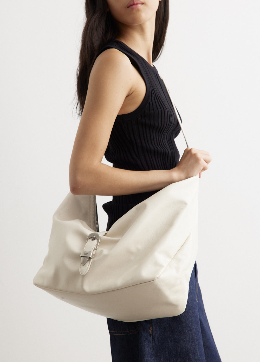 Belted Hobo Bag