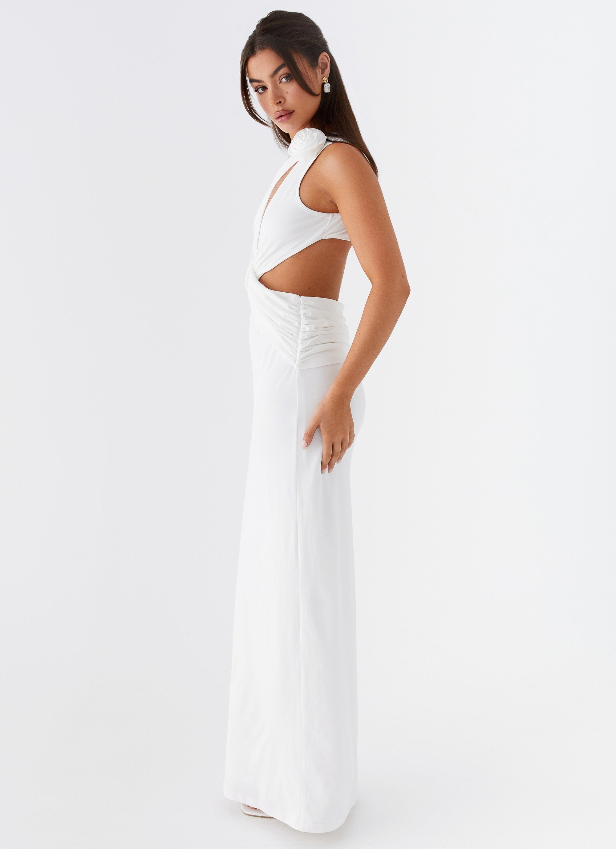 Lovesome Rosa Maxi Dress - White