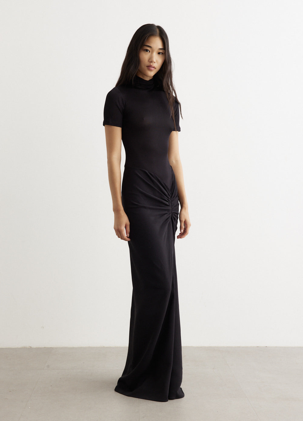 Fusion Ruched T-Shirt Gown