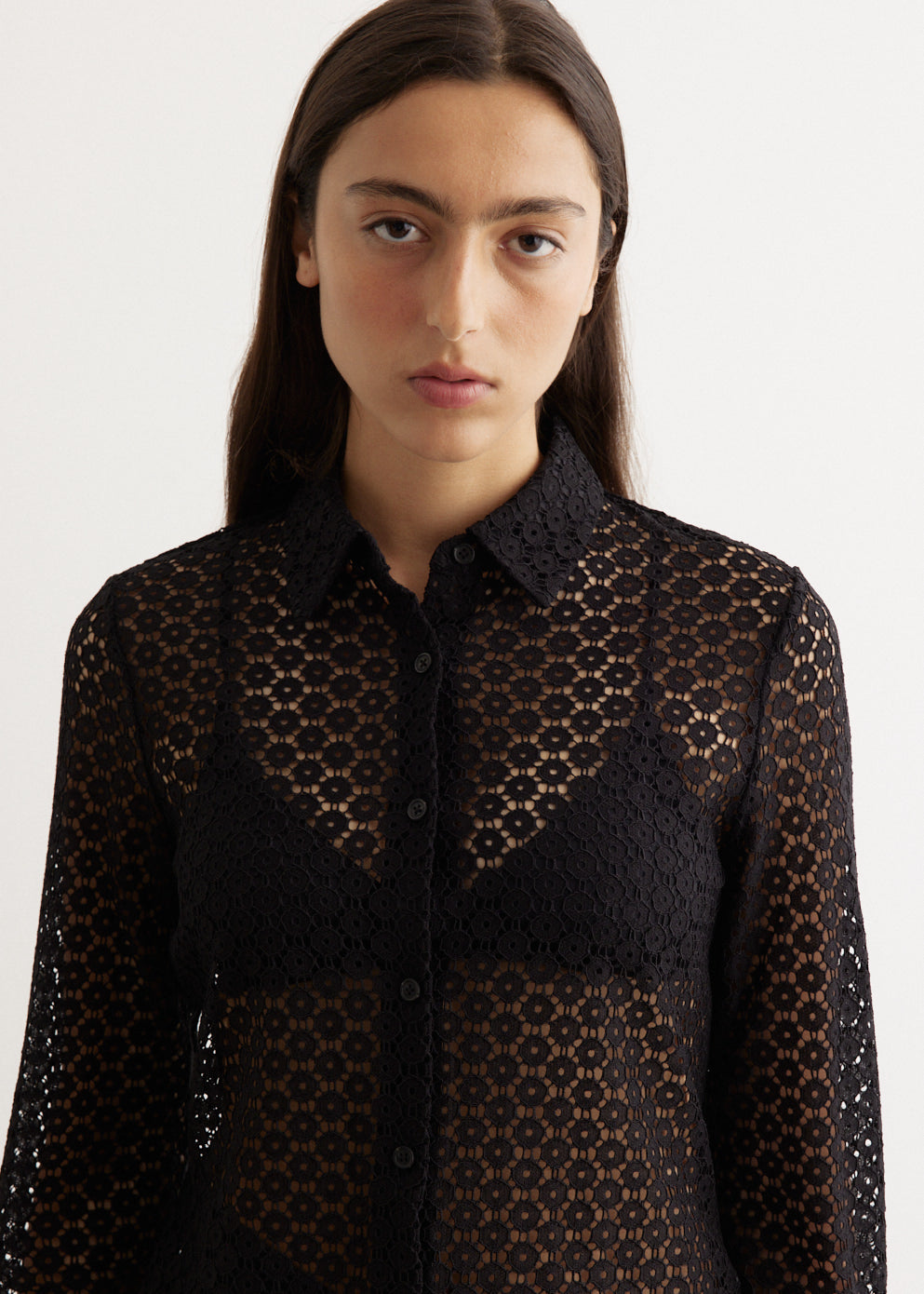 Yvette Lace Shirt