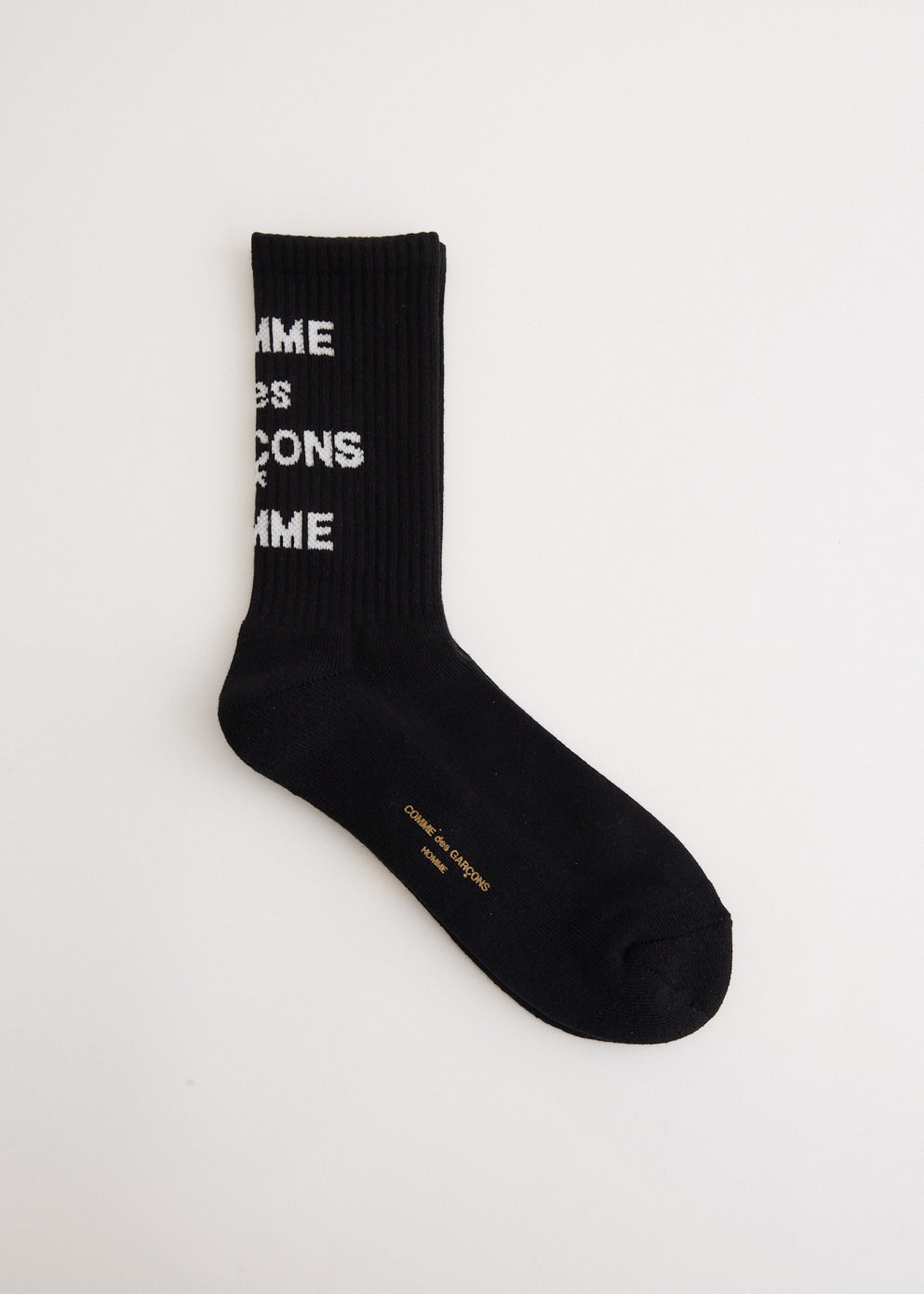 Cotton Pile Logo Socks