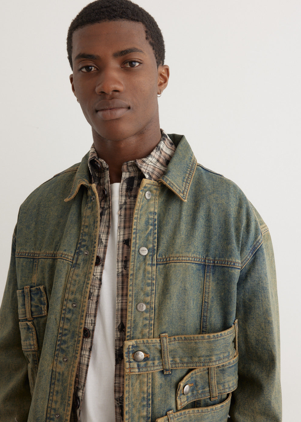 Waistbands Denim Jacket