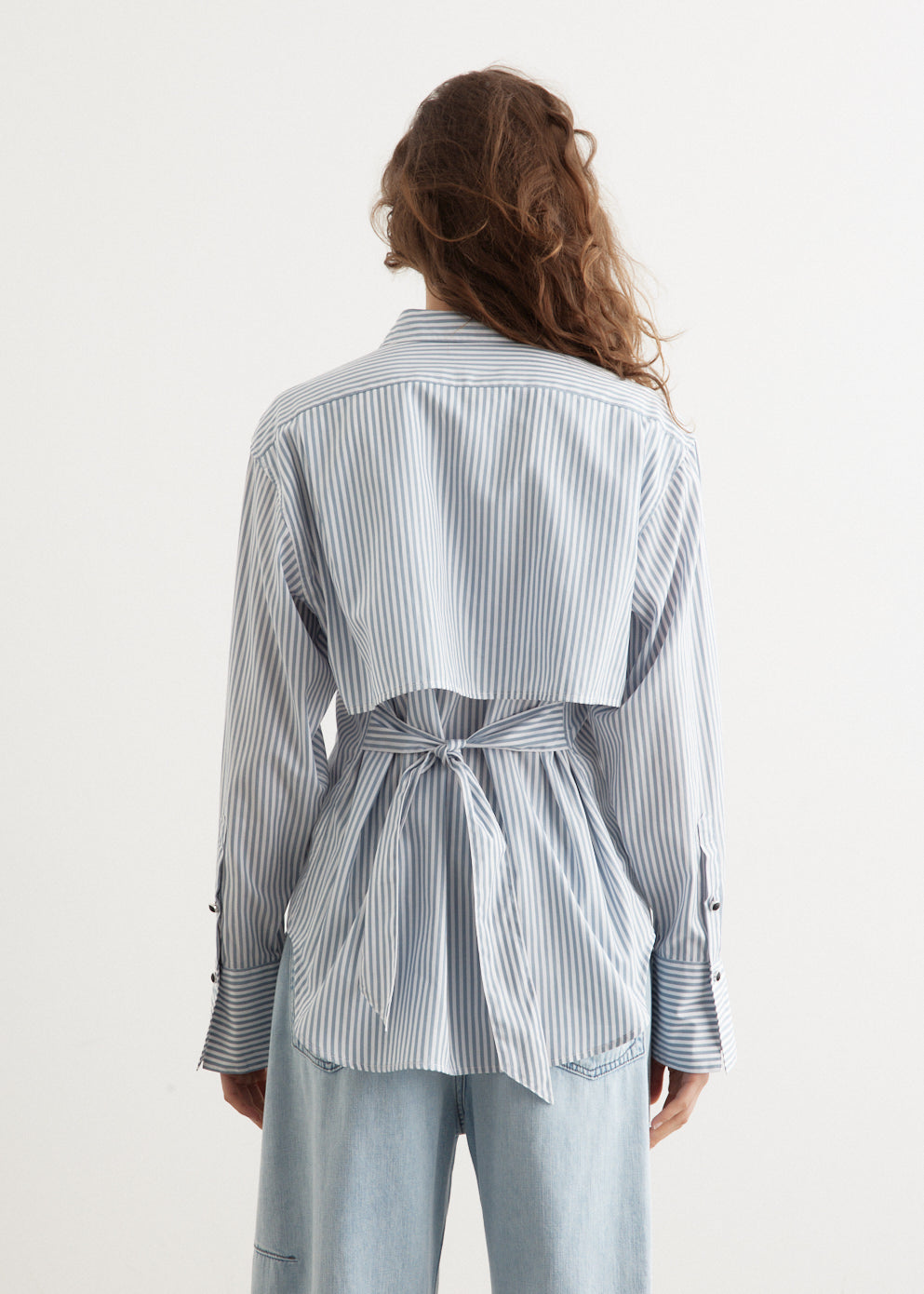 Eve Stripe Poplin Shirt