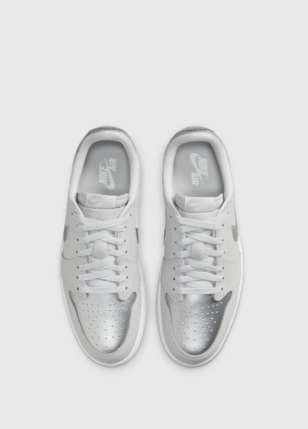 Air Jordan 1 Low OG 'Metallic Silver' Sneakers