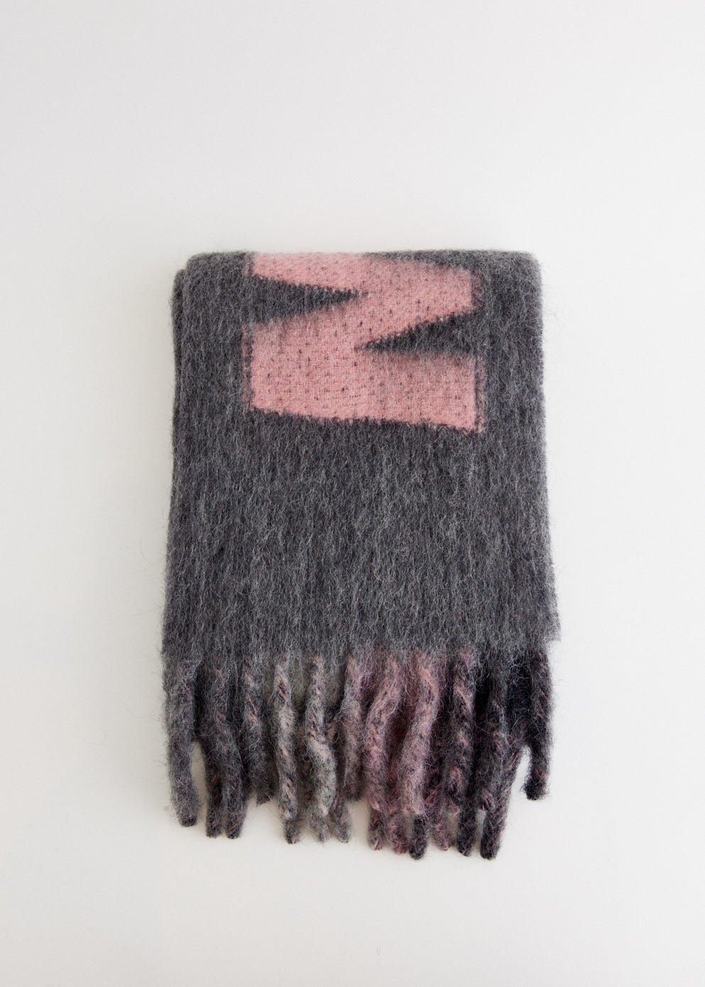 Mohair And Wool Scarf