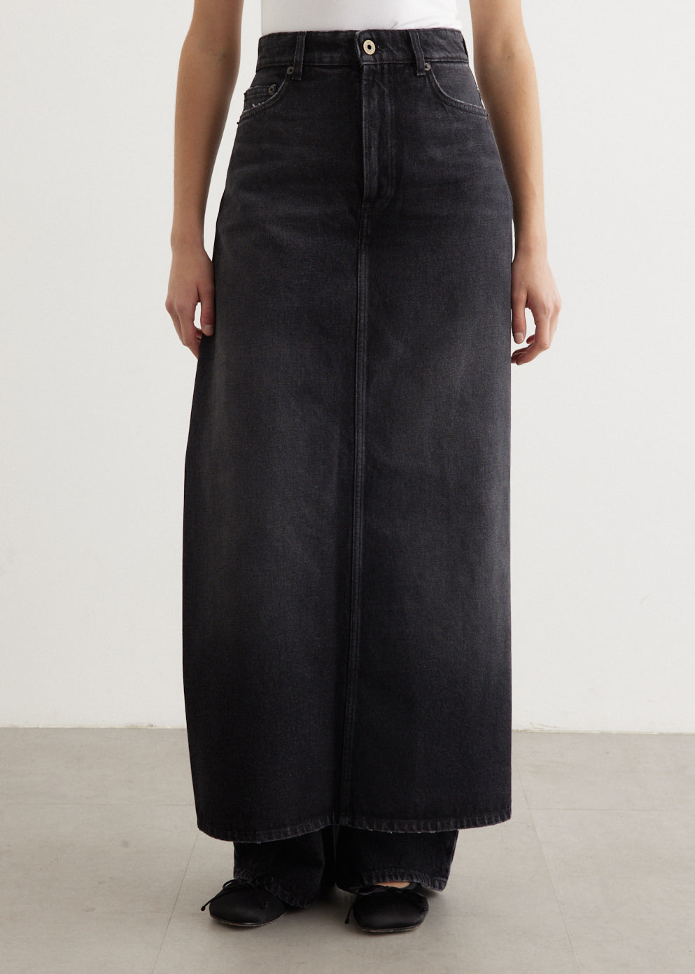 Denim Skirt Pants