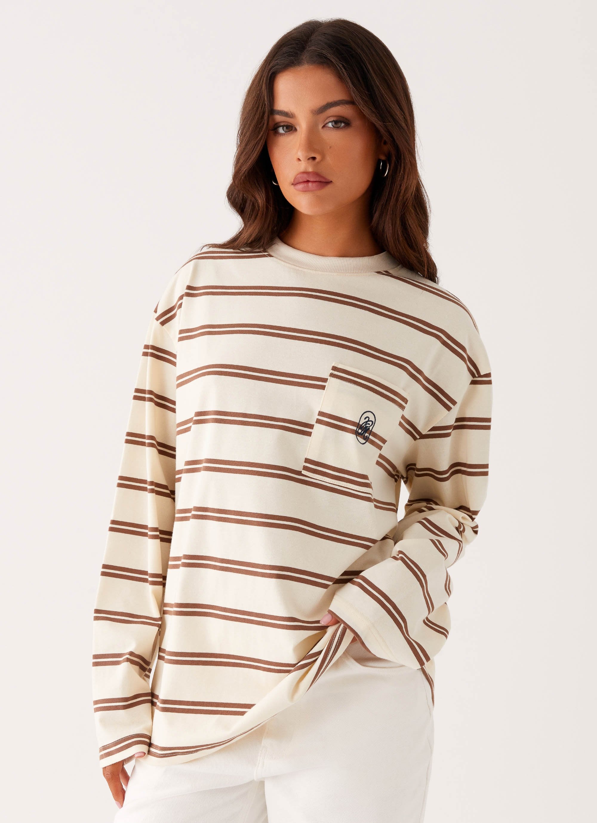 Sopha Long Sleeve Top - Stripe