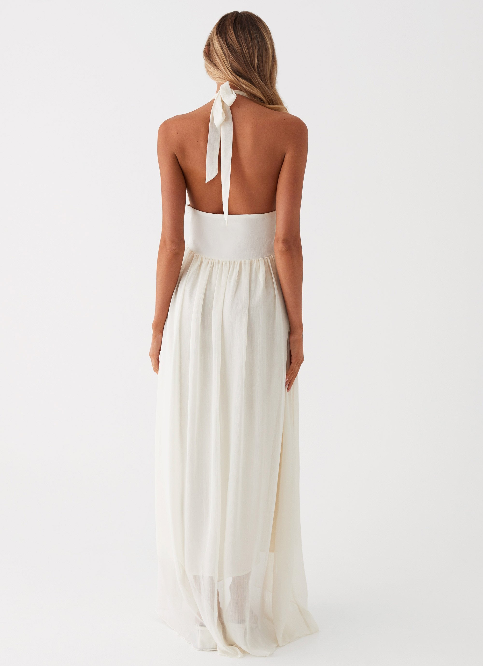 Somewhere New Maxi Dress - Ivory