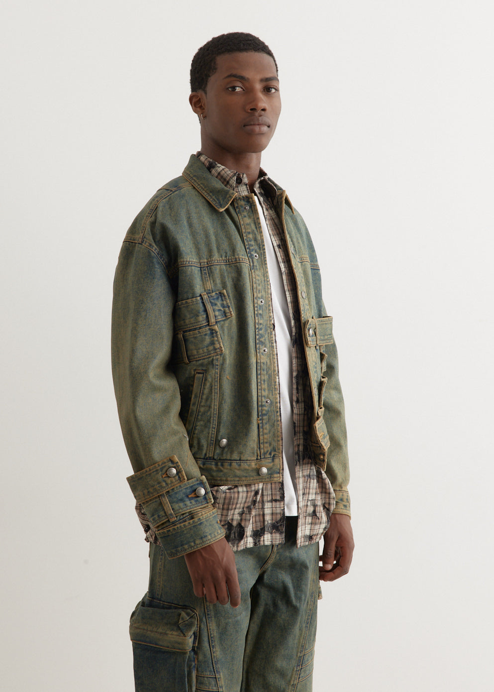 Waistbands Denim Jacket