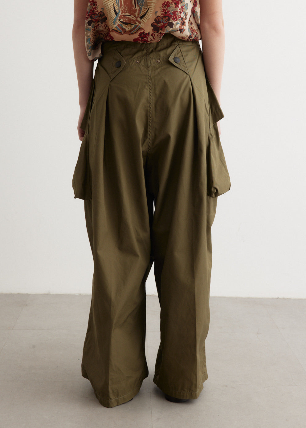 Combed Gabergine AOZAI Cargo Pants