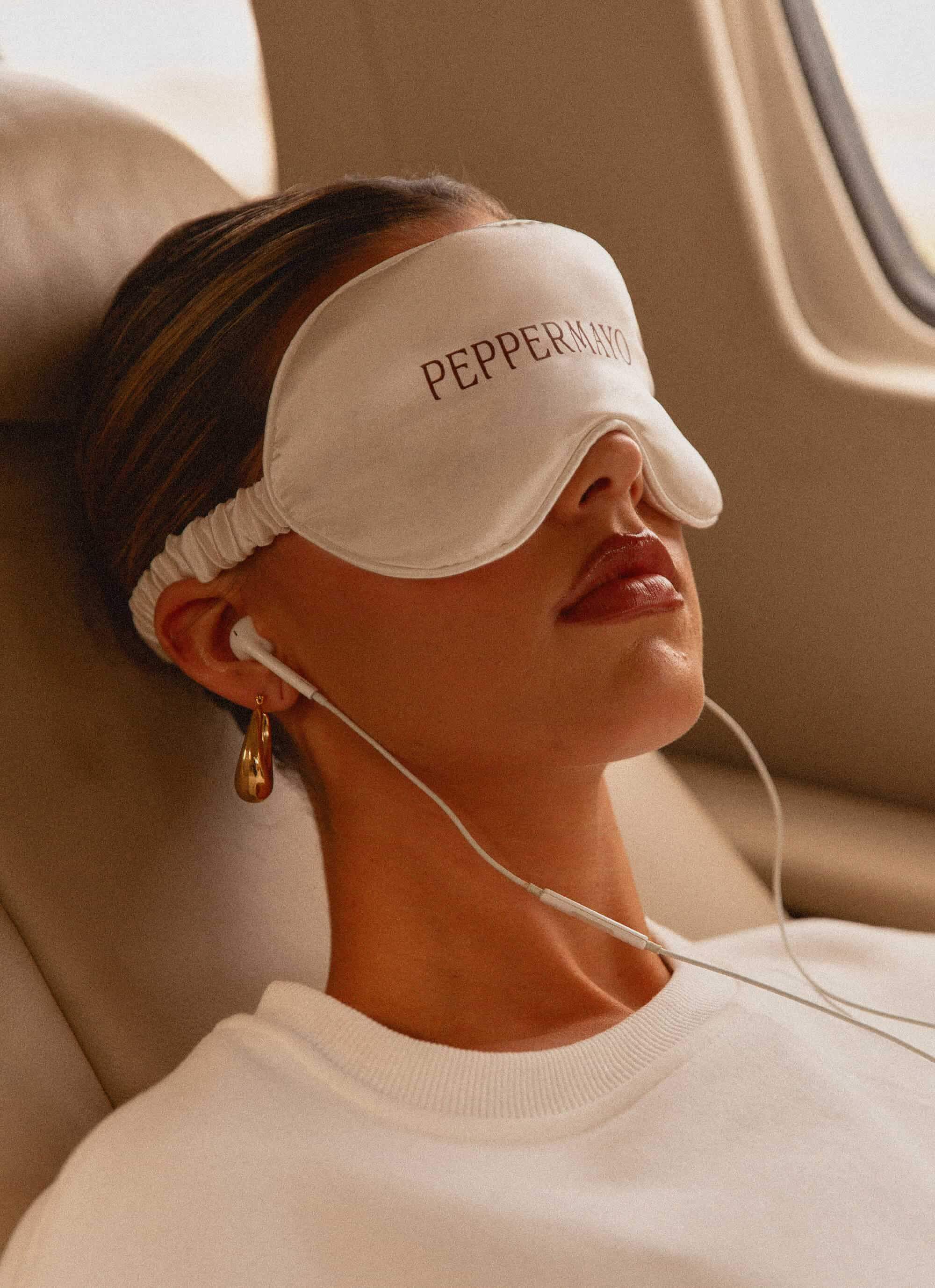 Peppermayo Sleep Mask - Ivory