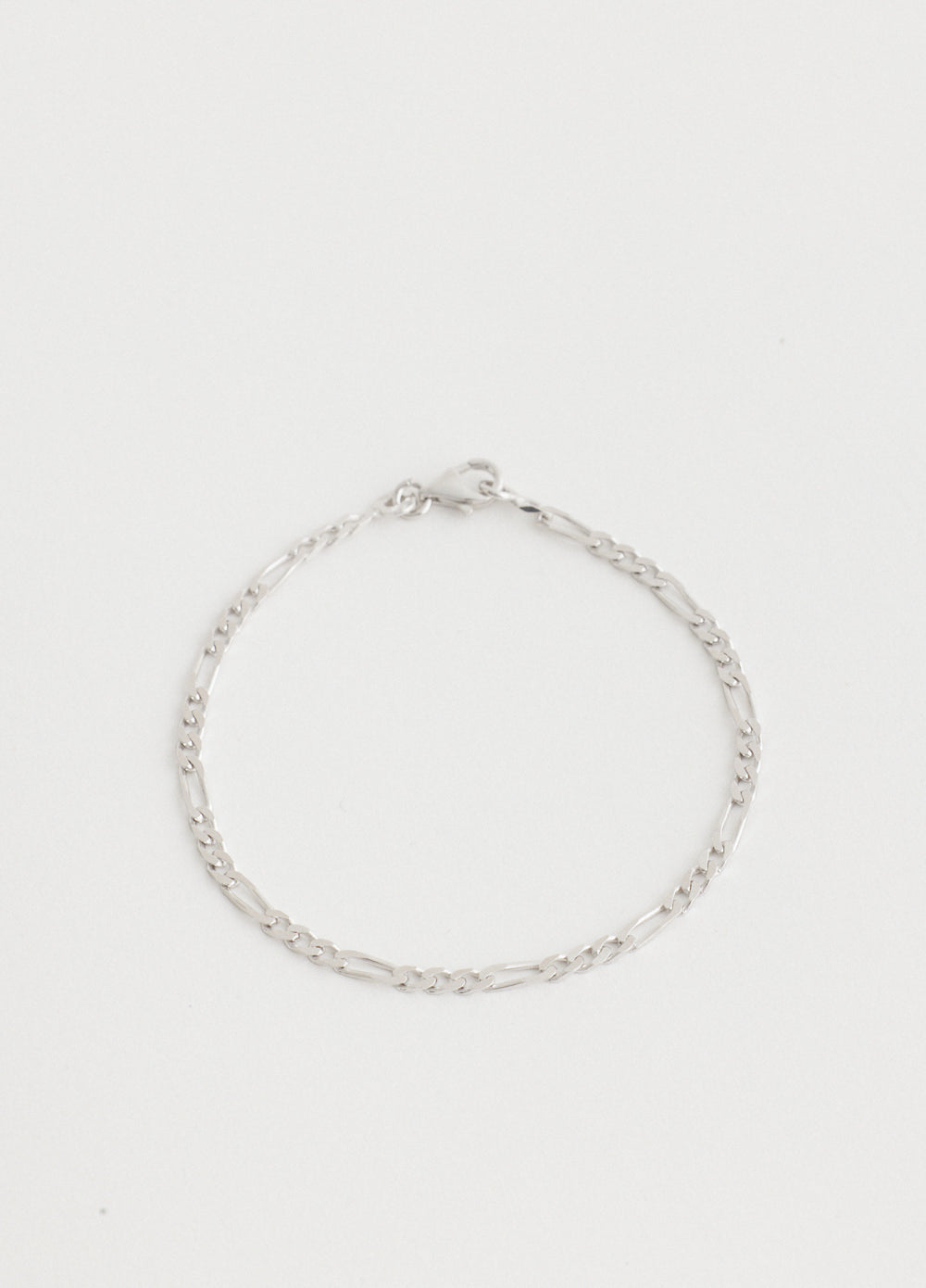 Slim Figaro Chain Bracelet