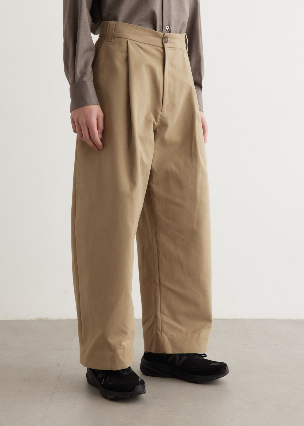 Deep Pleat Volume Pants