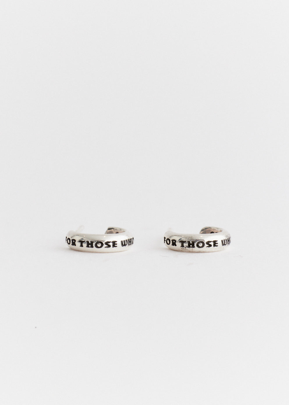 For Those Who Know Mini Hoop Earrings