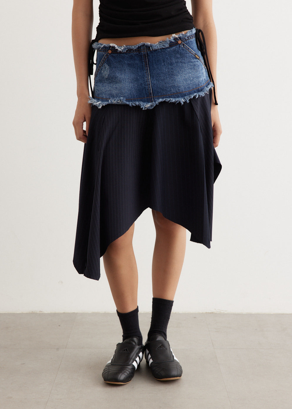 Denim Combination Fairy Skirt