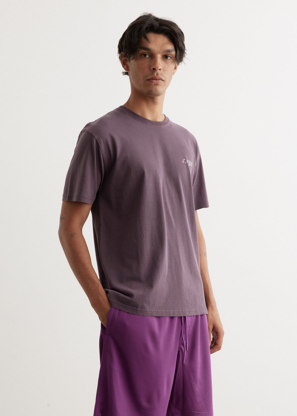 Pigment Dyed SNYC Short Sleeve T-Shirt