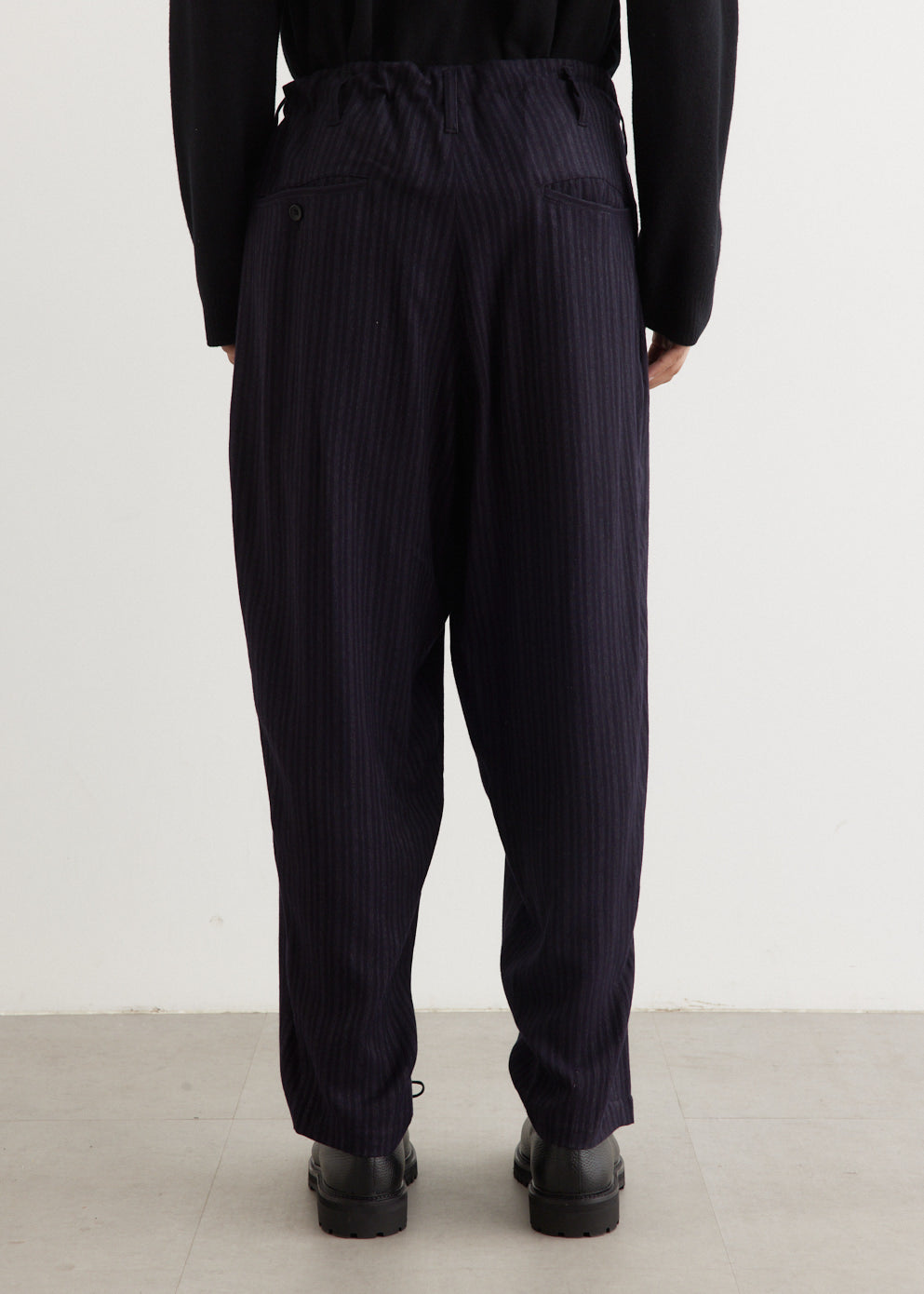 Side Tuck Suit Pants