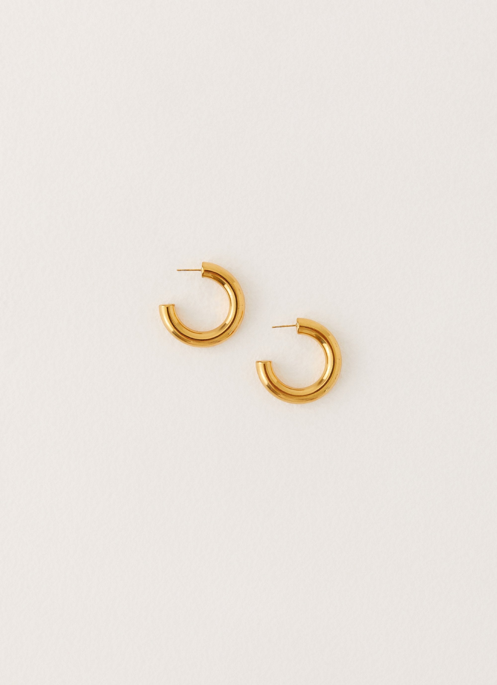 Duke Hoop Earrings - Gold