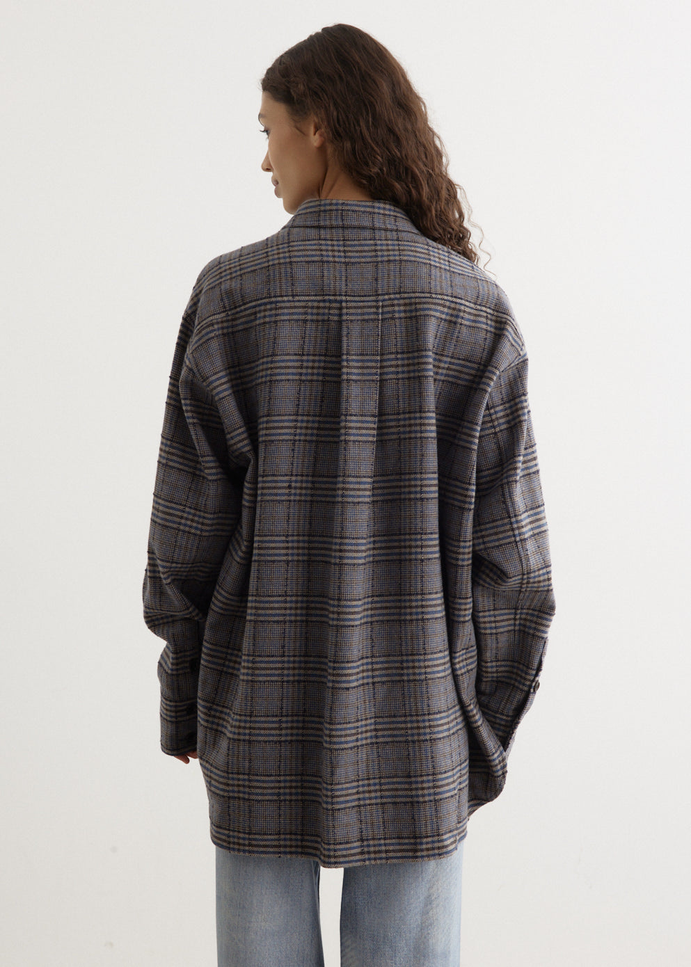 Wool Check Shirt